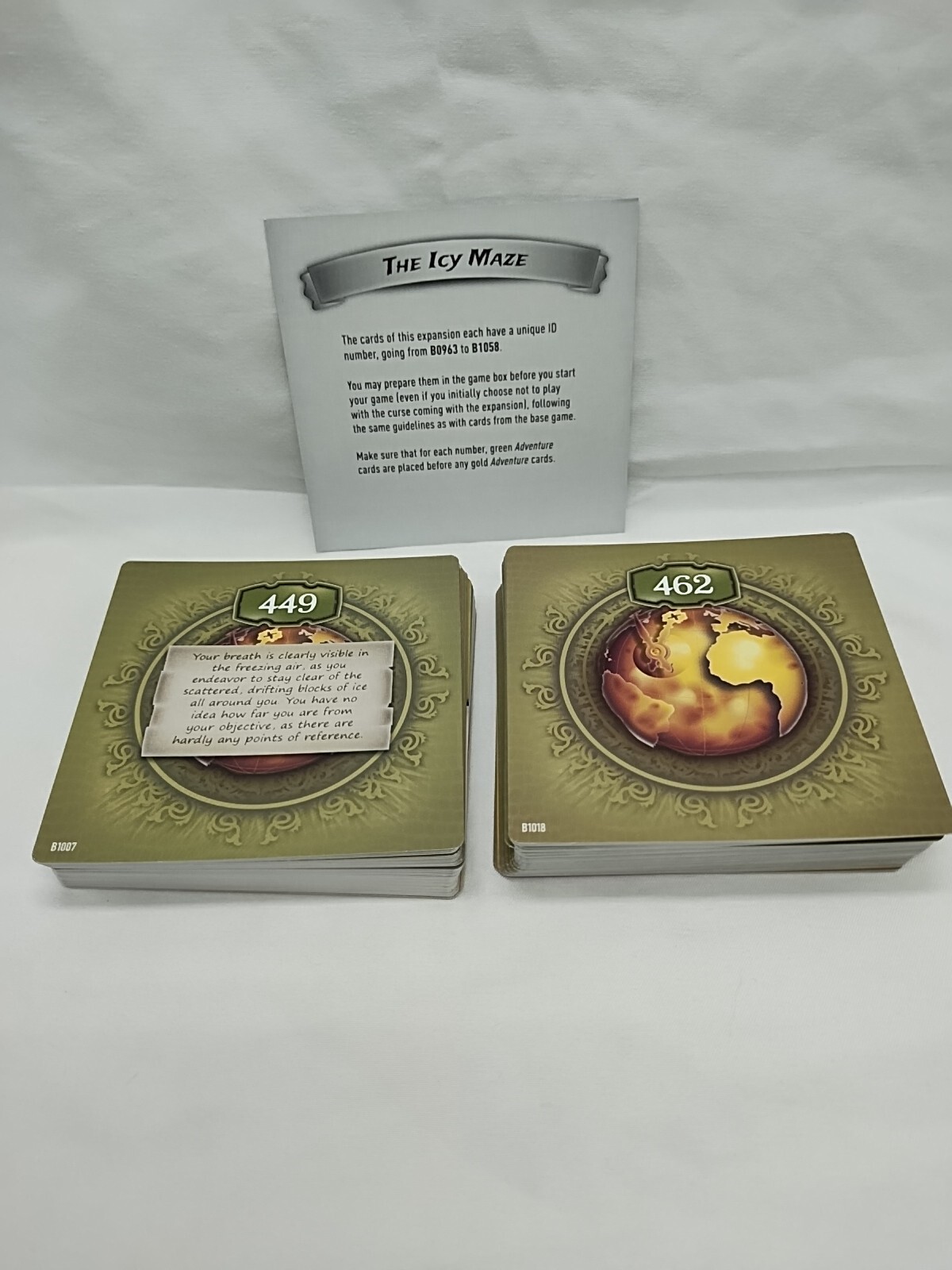 The 7th Continent The Icy Maze Board Game Expansion Complete