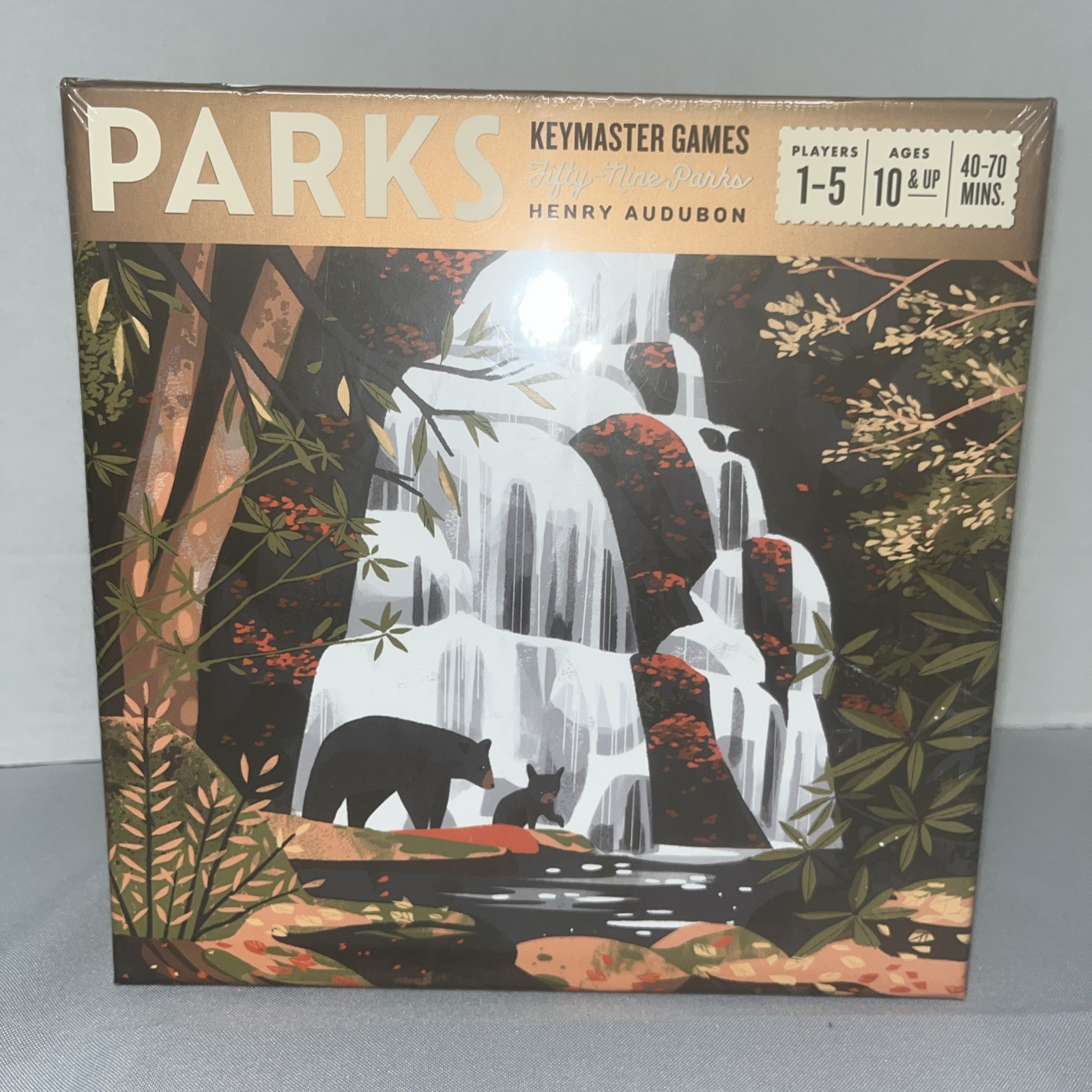 Parks Board Game KYM0501 Fifty-Nine Parks Keymaster Games National Parks New