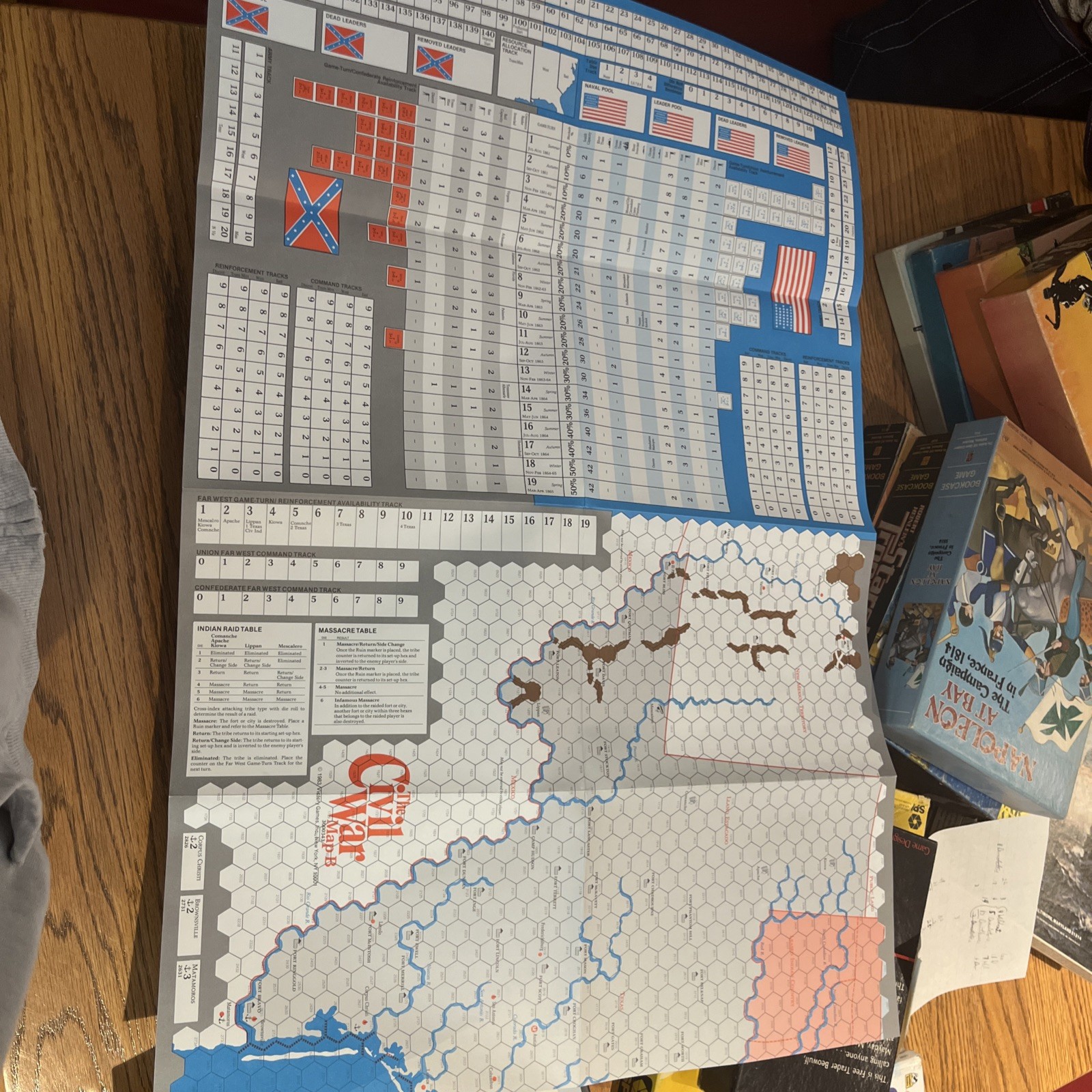 The Civil War Game 1861-1865 Used