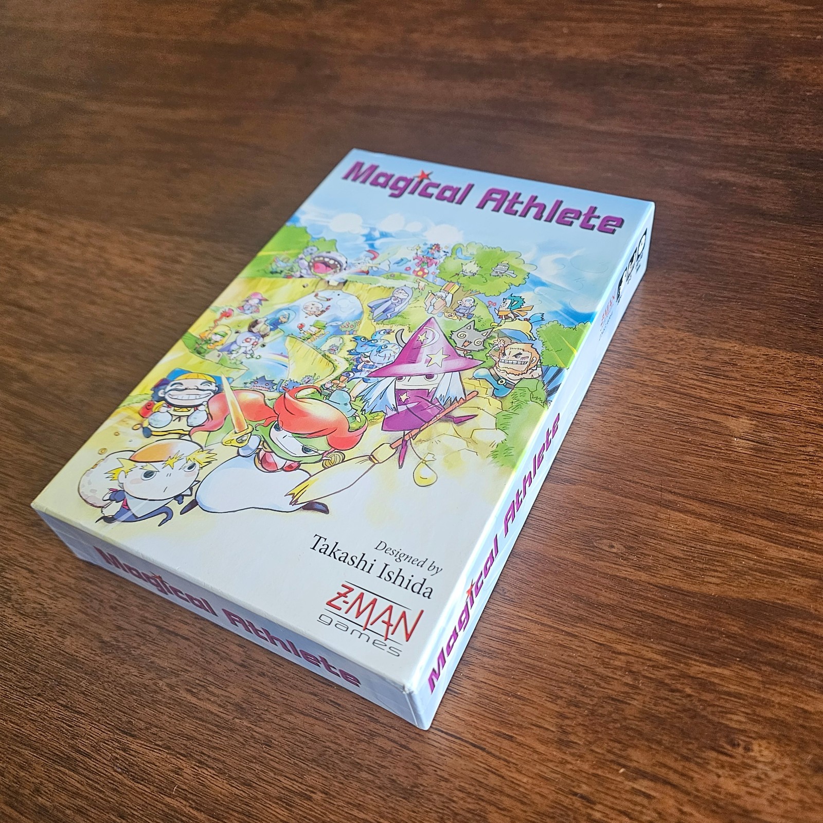 MAGICAL ATHLETE Board Game, Z-MAN GAMES, Unpunched, Unplayed (ZMG4064)