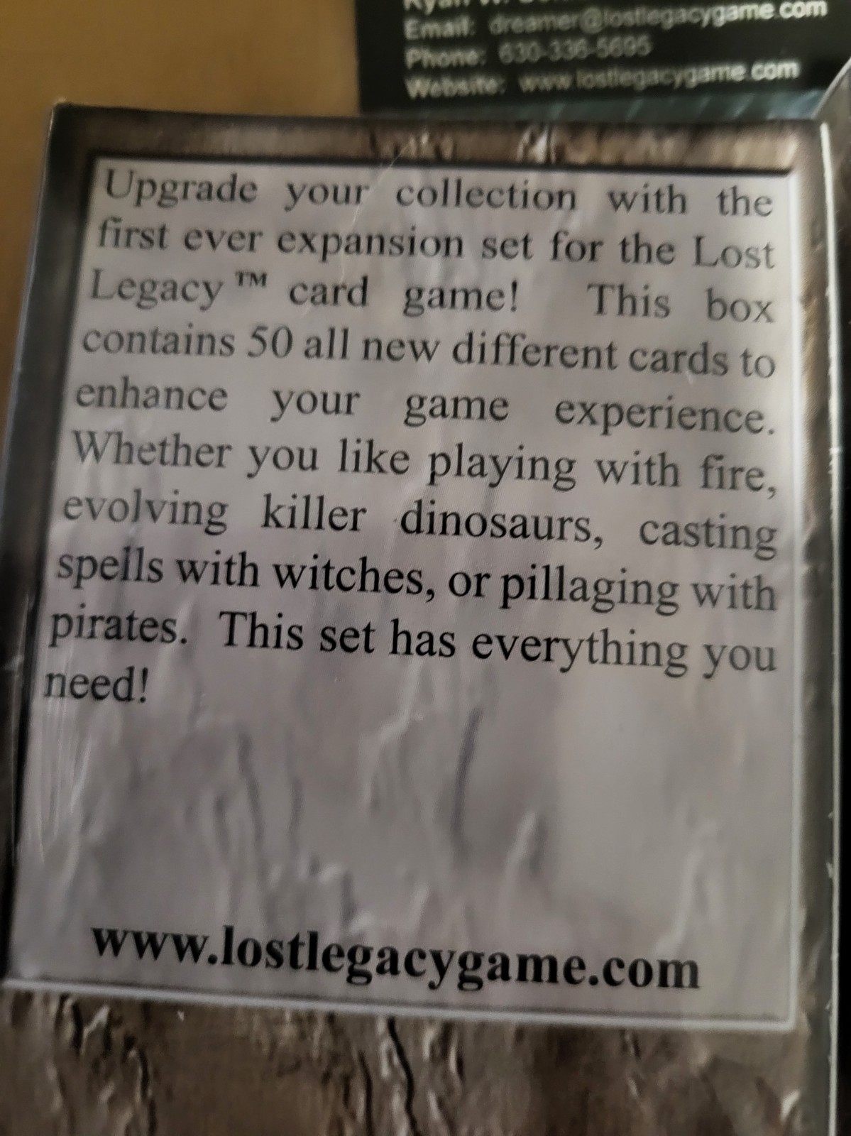 Bulk lot 14 Lost Legacy Card game starter Set 1 Decks-Sealed Dream mastermind