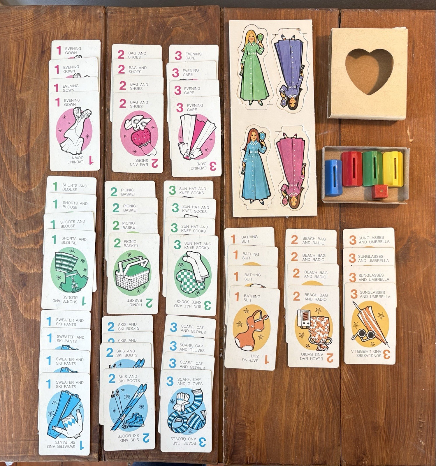 Mystery Date Game (1972 Ed) Box Has Wear 100% Complete