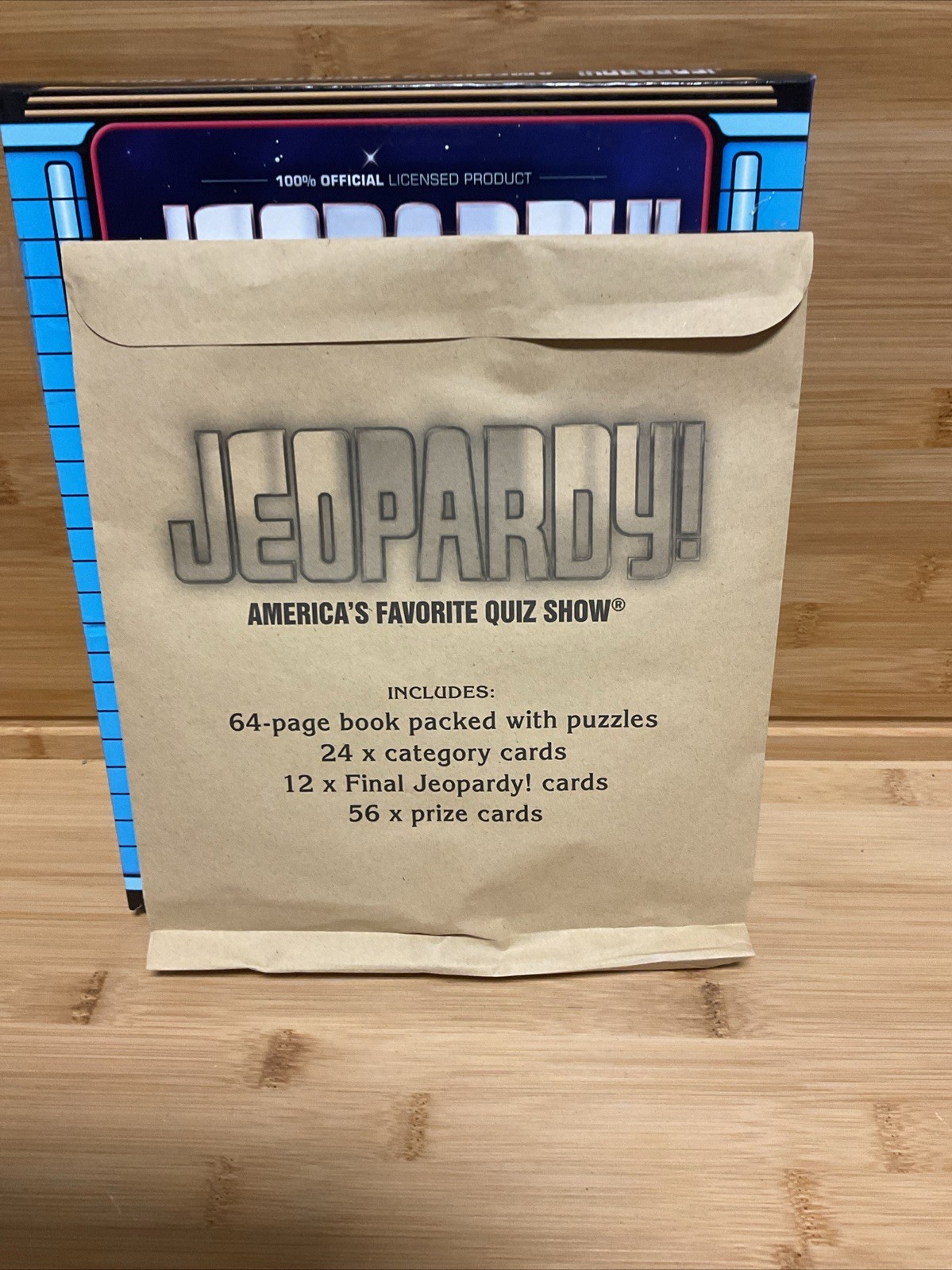Jeopardy! America’s Favorite Quiz Show Board Game Complete Set New In Open Box.