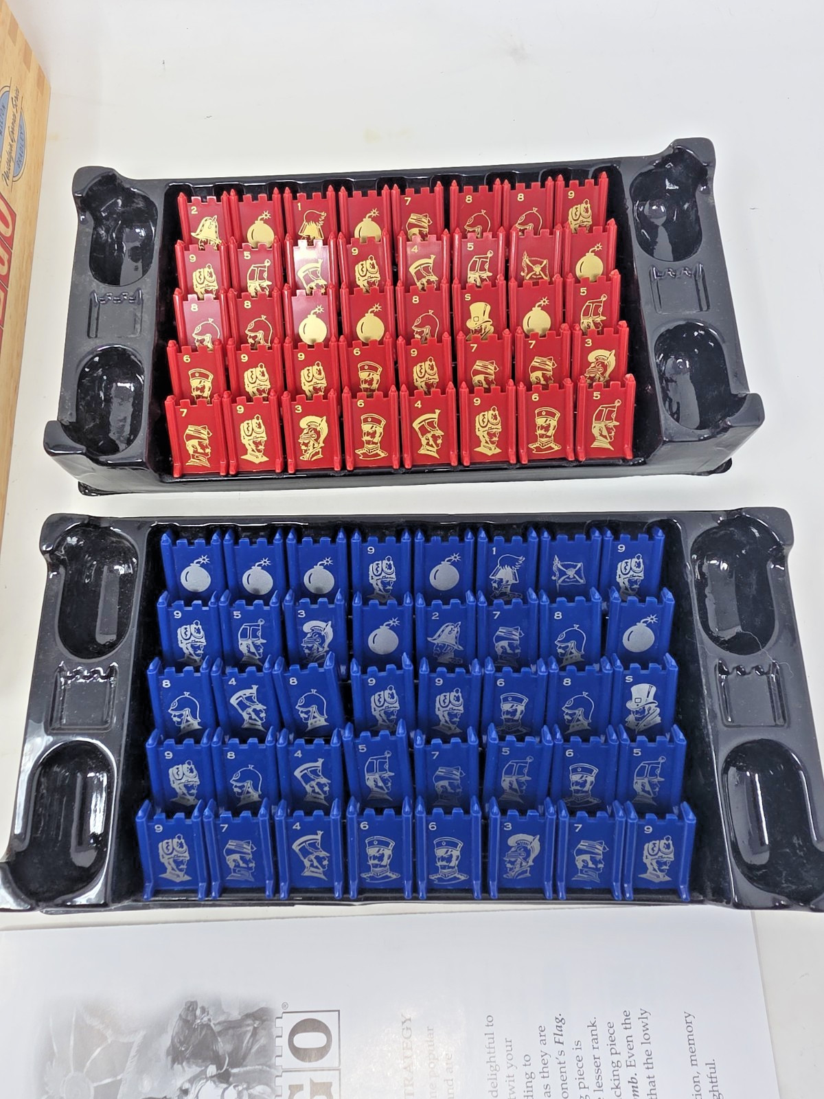 Stratego Nostalgia Series Wooden Box Board Game 2002 Milton Bradley – Complete