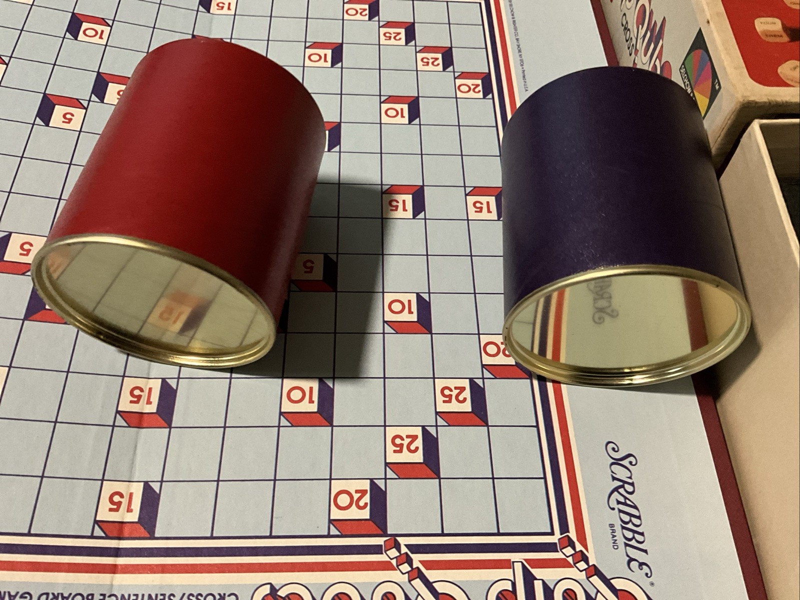 Vtg 1981 Quip Qubes Cross Sentence Dice cube Game Selchow & Righter Complete