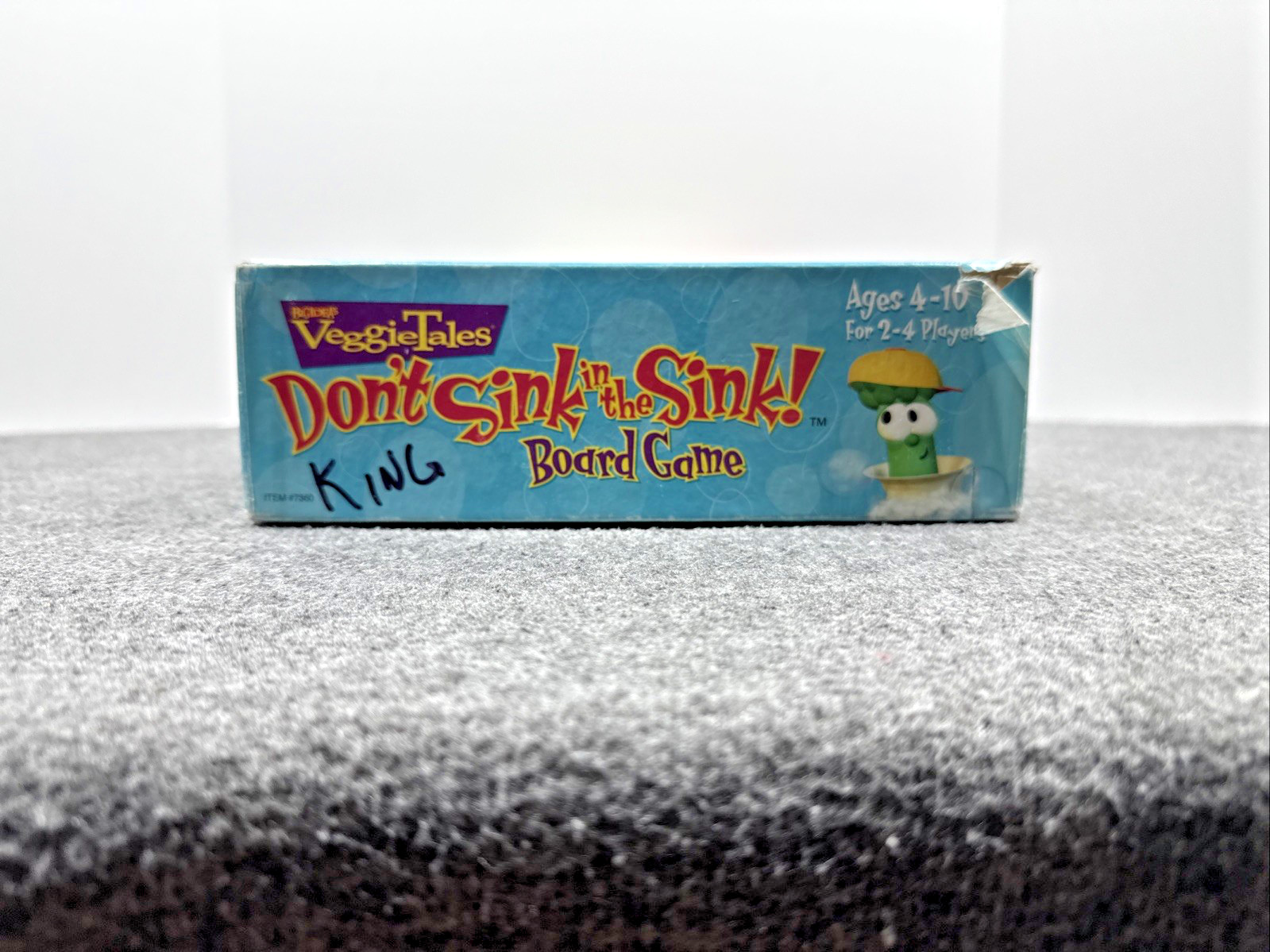 Vintage 1999 VeggieTales Don’t Sink in the Sink Game by Talicor 100% Complete