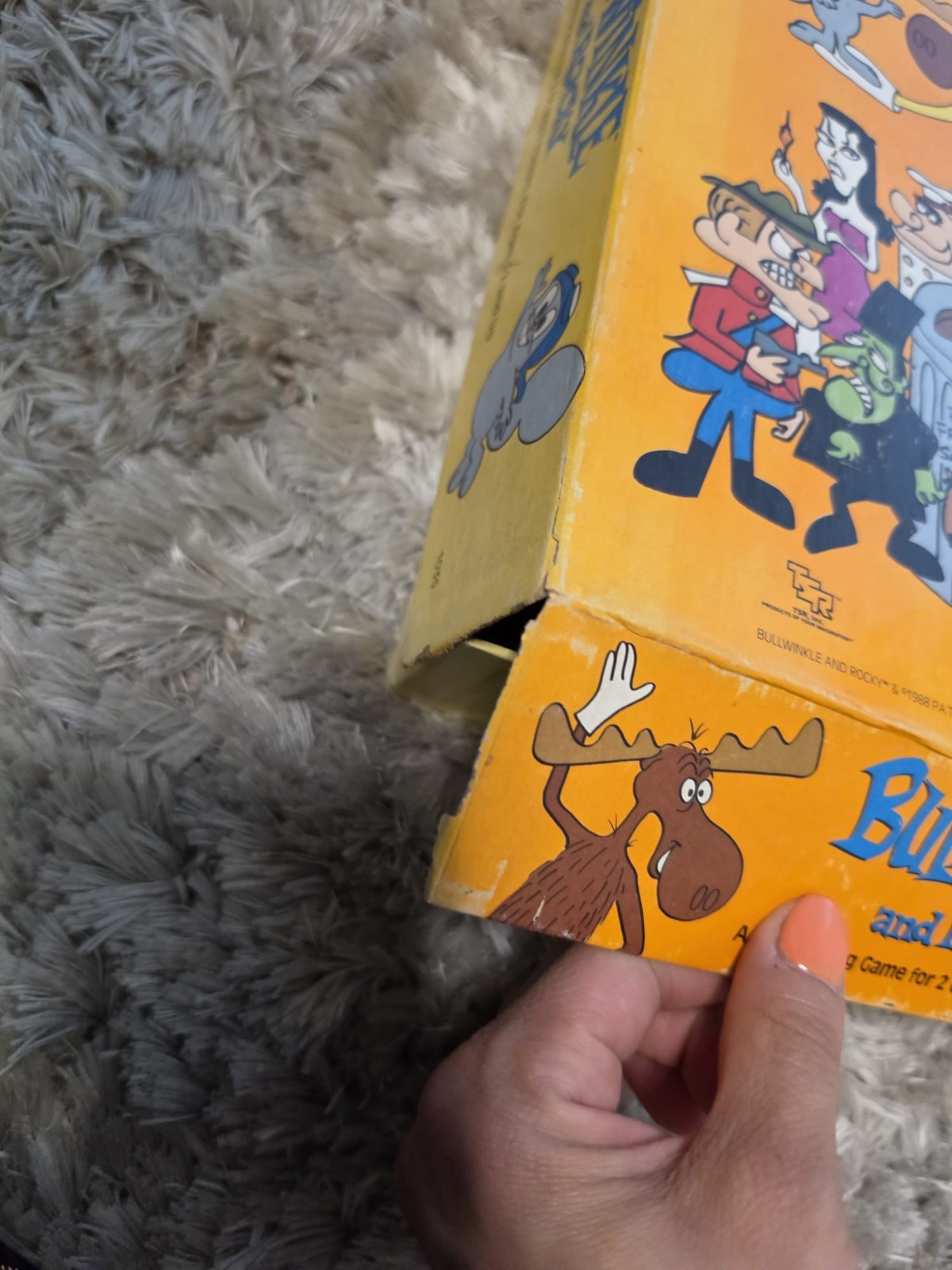 TSR Bullwinkle and Rocky Role Playing Game, 2+ Players, Ages 12+ MPN 1035