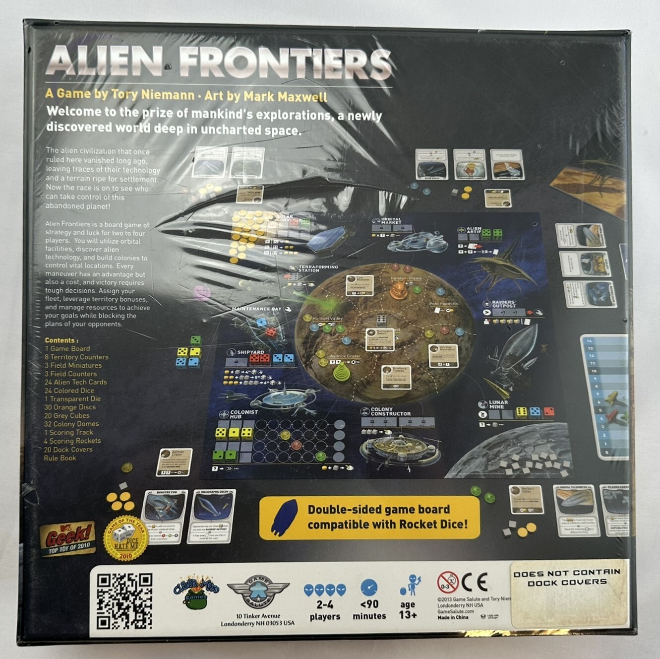 2013 Alien Frontiers Board Game 3rd Edition Brand New Sealed FREE SHIPPING