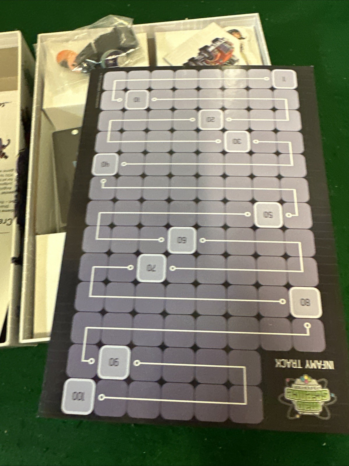 Mad Science Foundation Game Mad Scientist Cryptozoic Entertainment Board Game