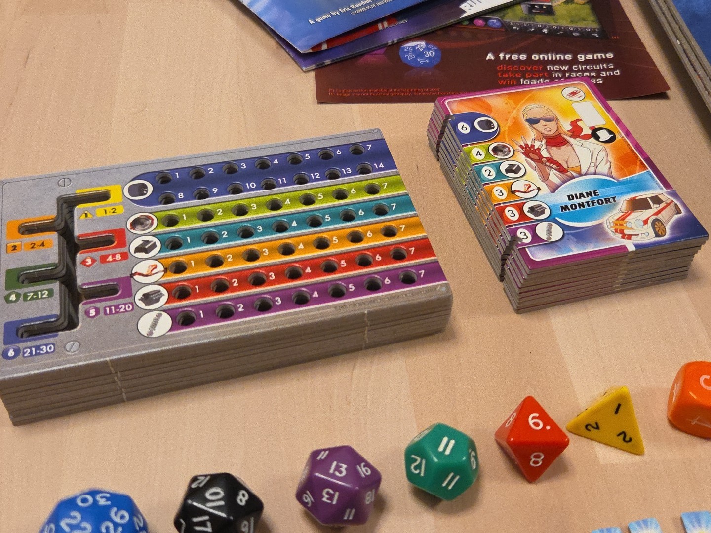 Asmodee Formula D Board Game – Complete With Promo Car & Catalina Santana Card