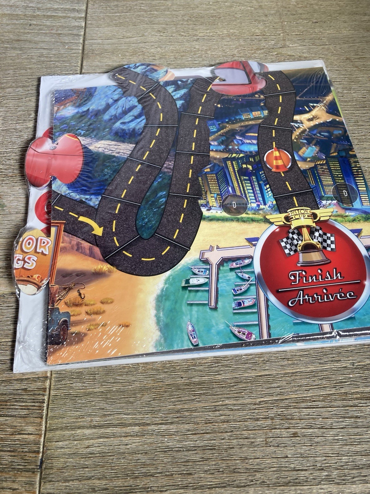 Disney Pixar Cars 3 Risky Raceway Board Game Spin Master New Open Box Never Used