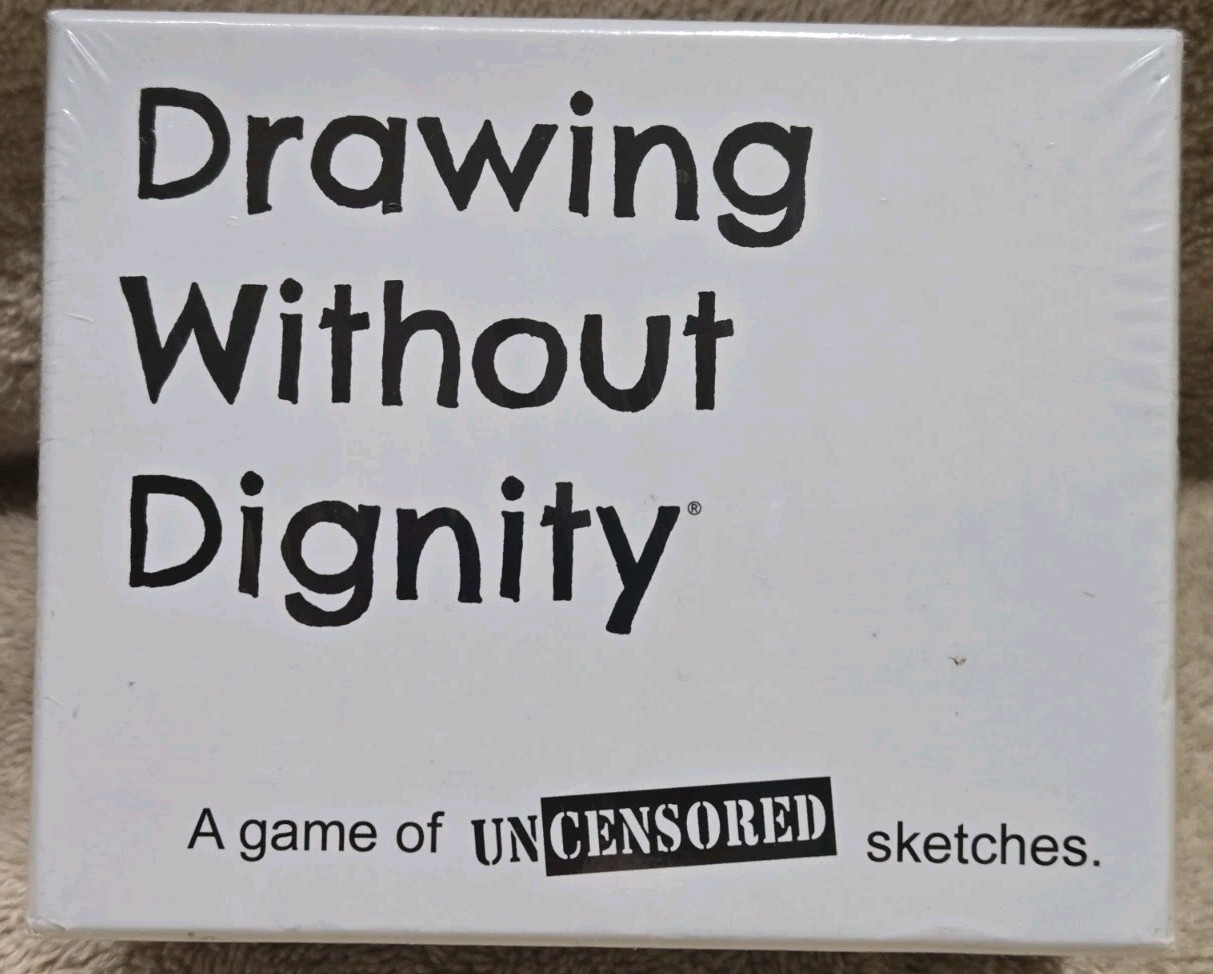 Drawing Without Dignity A Game Of Uncensored Sketches Brand New Sealed Box