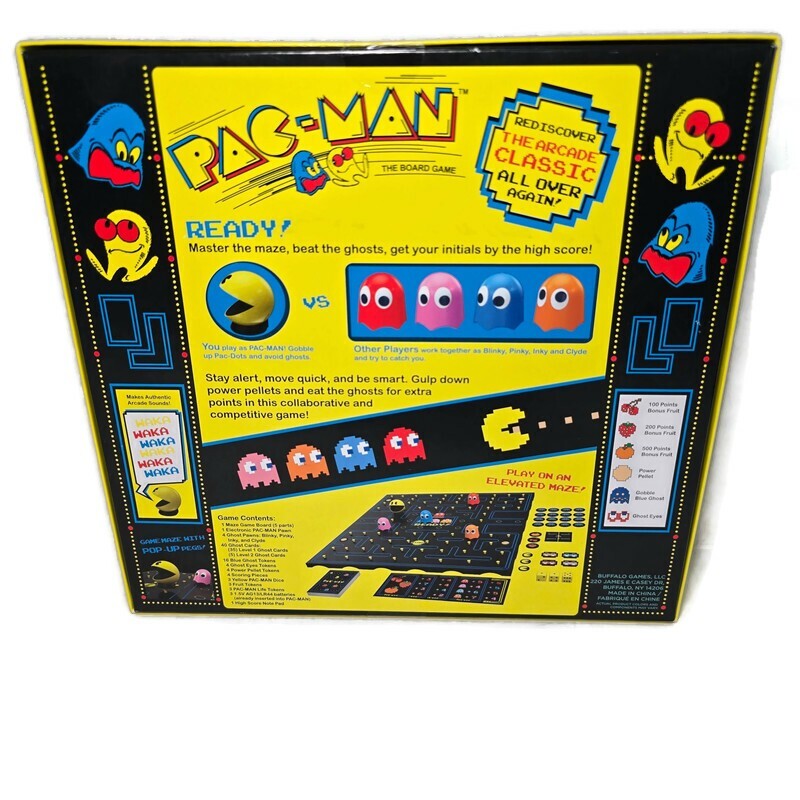 New Pac-Man The Board Game Arcade Classic Namco Bandai Buffalo Buffalo Games