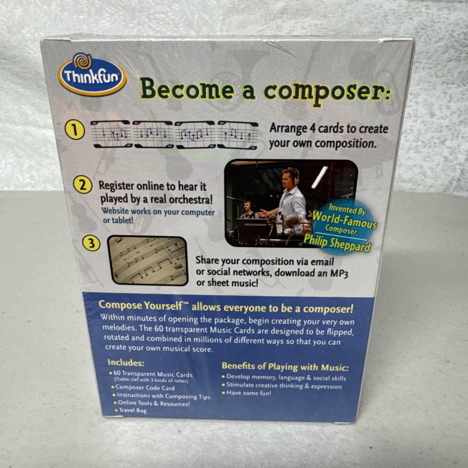 Thinkfun Compose Yourself Start Writing Original Music New U1