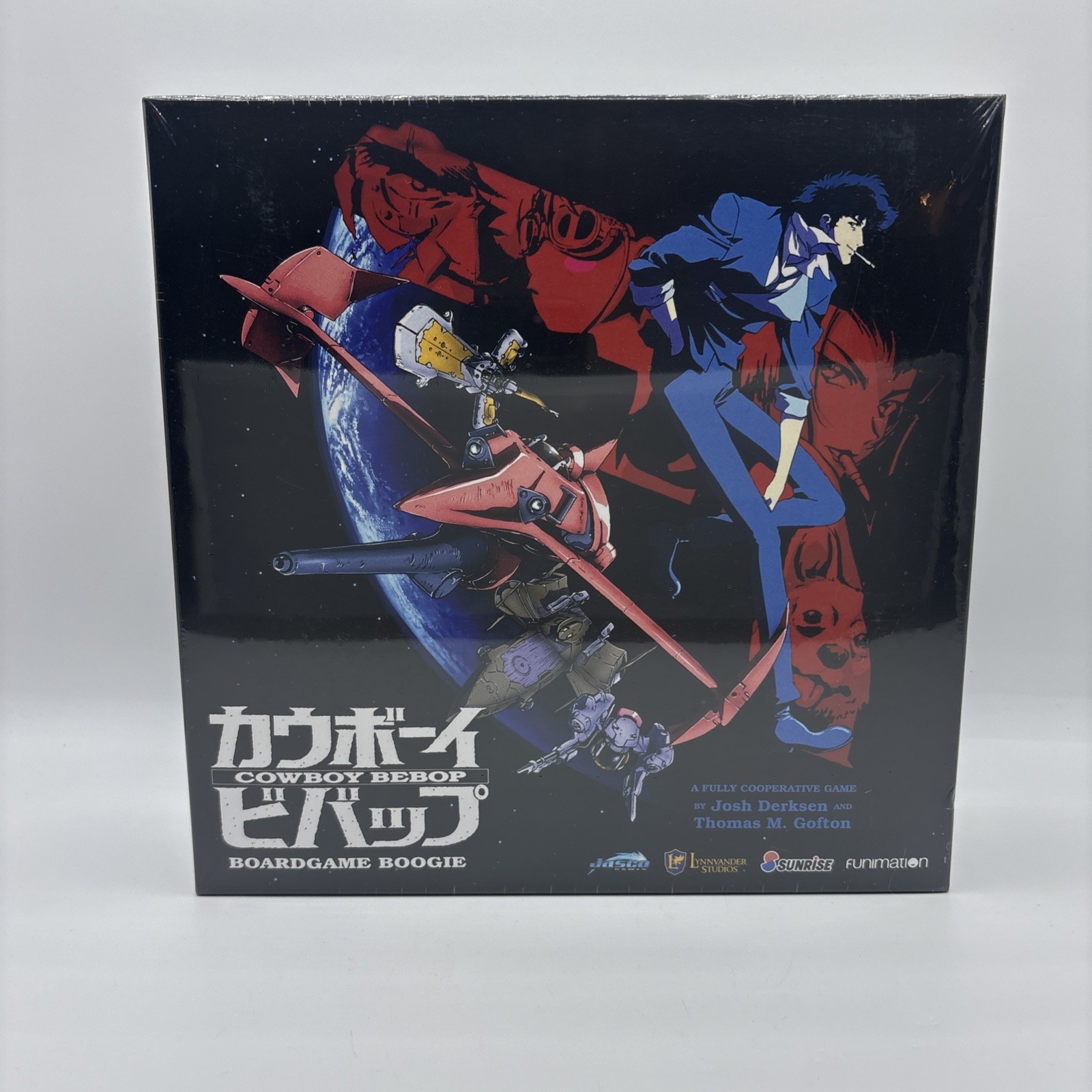 Cowboy Bebop Boardgame Boogie Board Game Sealed 1-4 Players Cooperative Anime 🤠