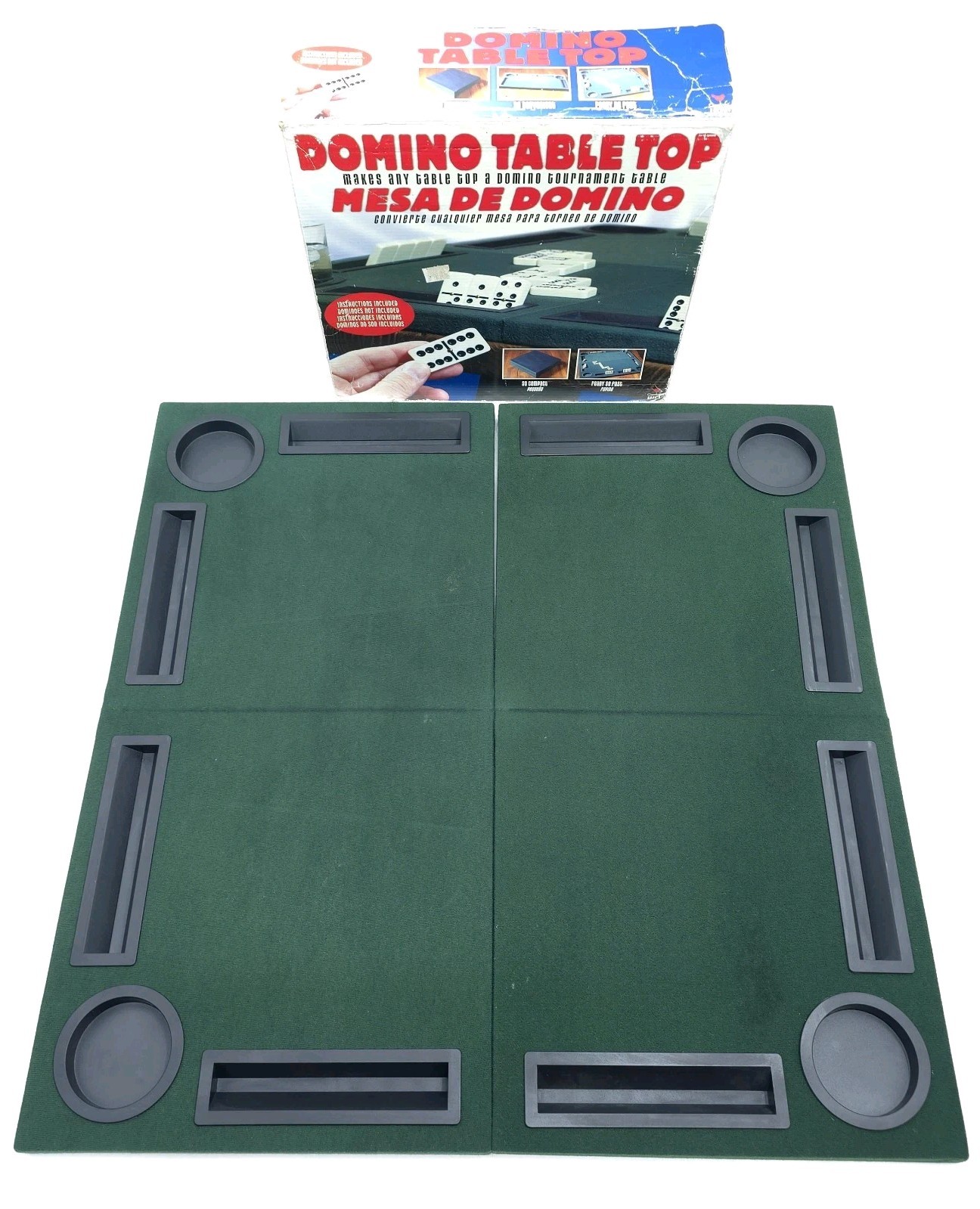 Cardinal Domino Table Top 28×28 Tournament Felt Folding Mat
