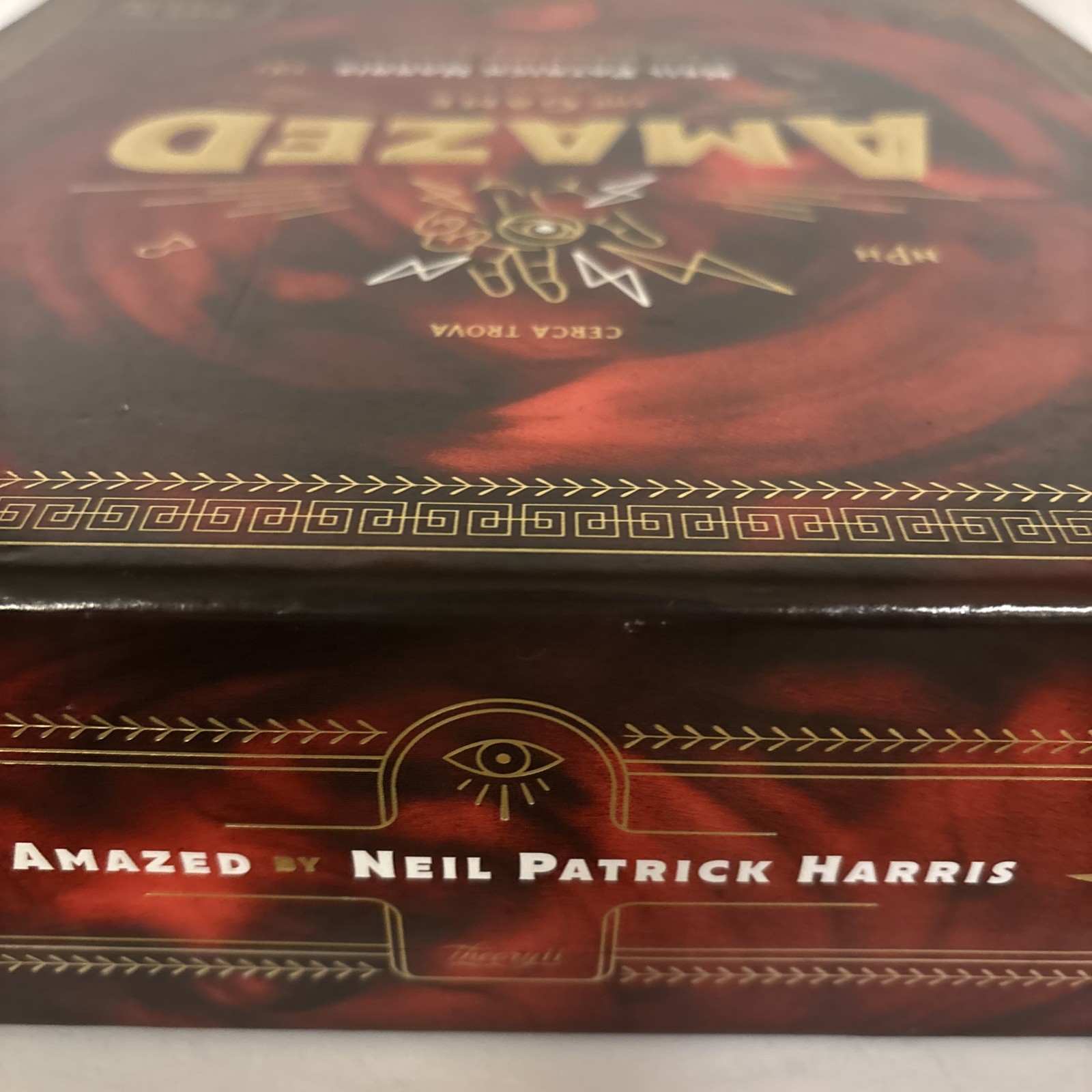 AMAZED the Game COMPLETE Theory11 2018 Neil Patrick Harris Puzzles Riddles EUC