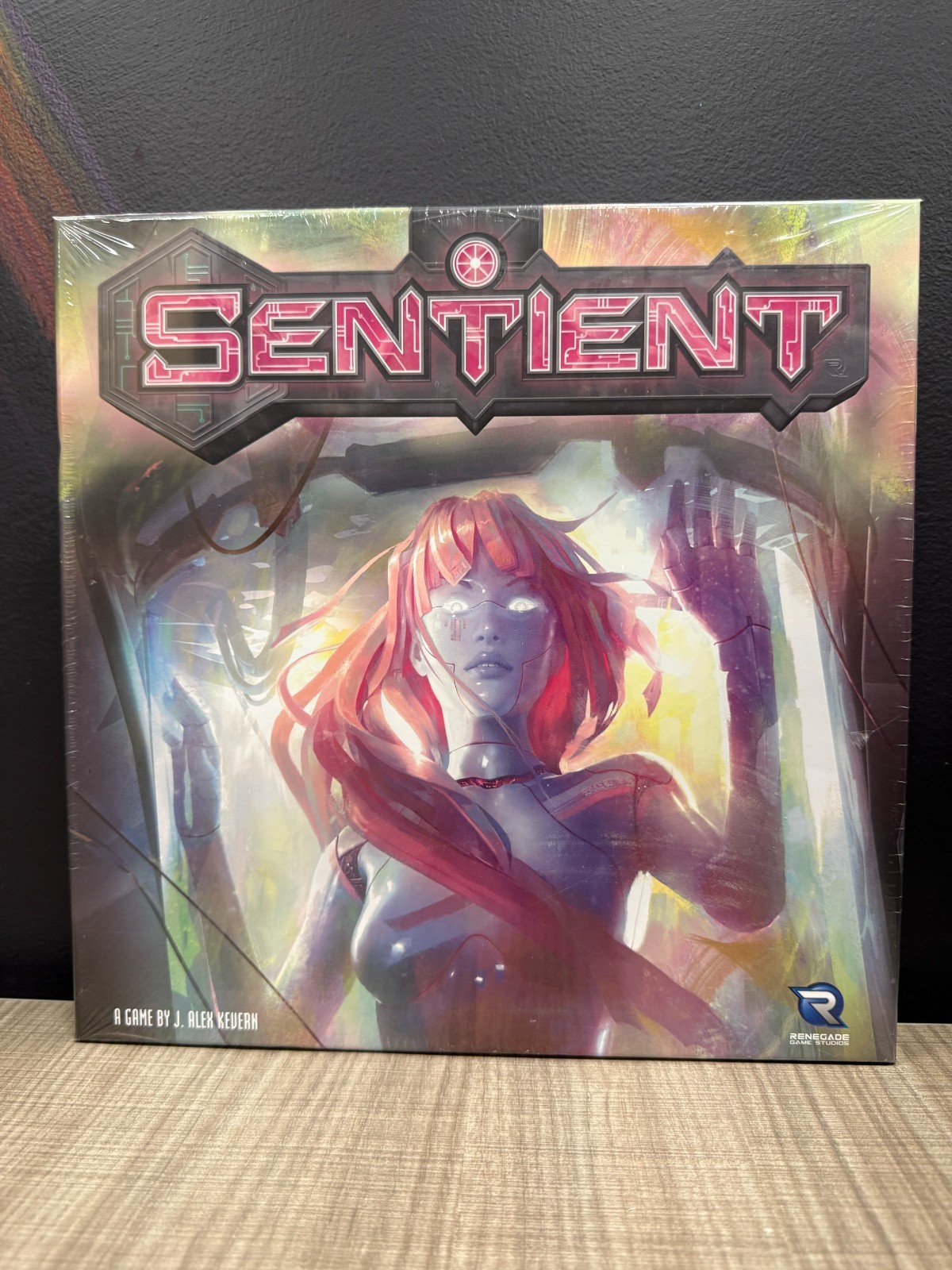 *NEW IN SHRINK WRAP, FREE US SHIPPING* Sentient board game, from Renegade