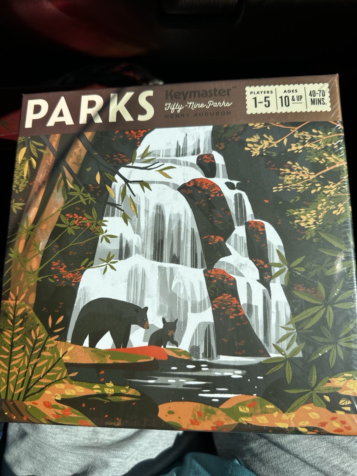 Parks 1st Edition Keymaster Games Fifty- Nine Parks New Sealed Box
