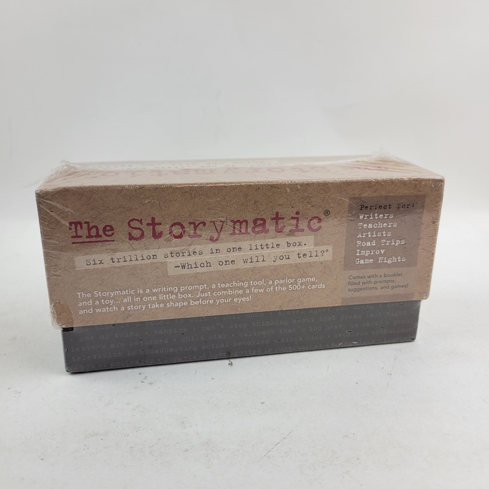 The Storymatic 2004 6 Trillion Stories Writing Prompt Teaching Tool 500+ Cards