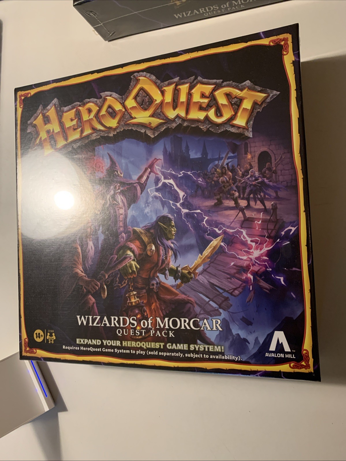 🔰 HeroQuest | Wizards of Morcar | Factory Sealed! English Version! Well Packed