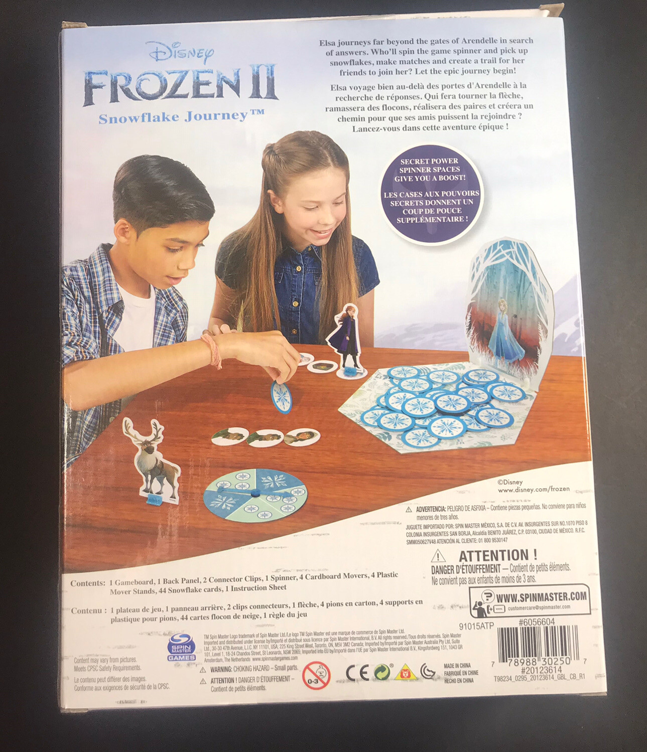 Disney FROZEN 2 Snowflake Journey Board Game – New/Sealed