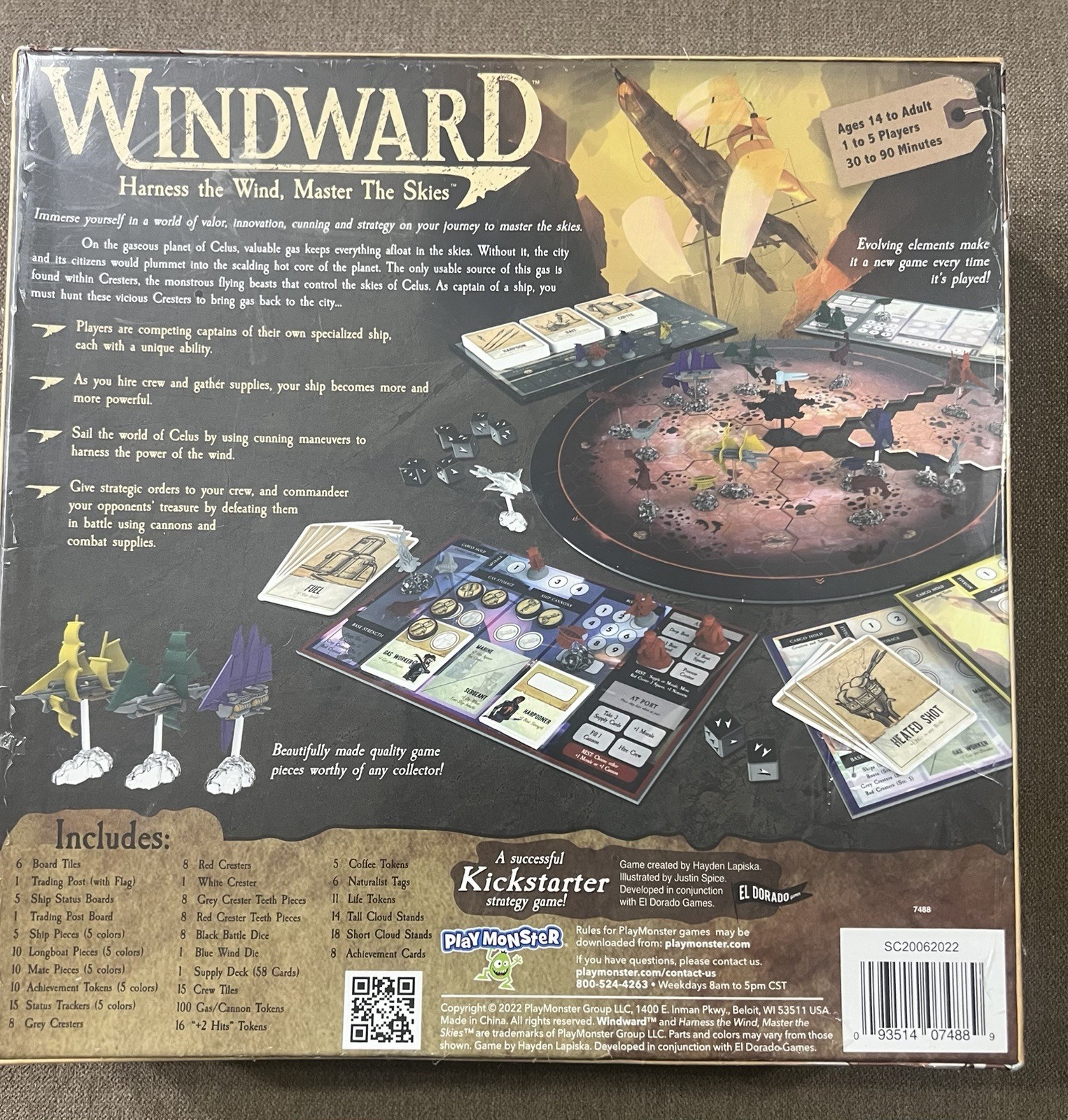 Winward Immersive Story & Strategy Board Games -PlayMonster Kickstarter – New