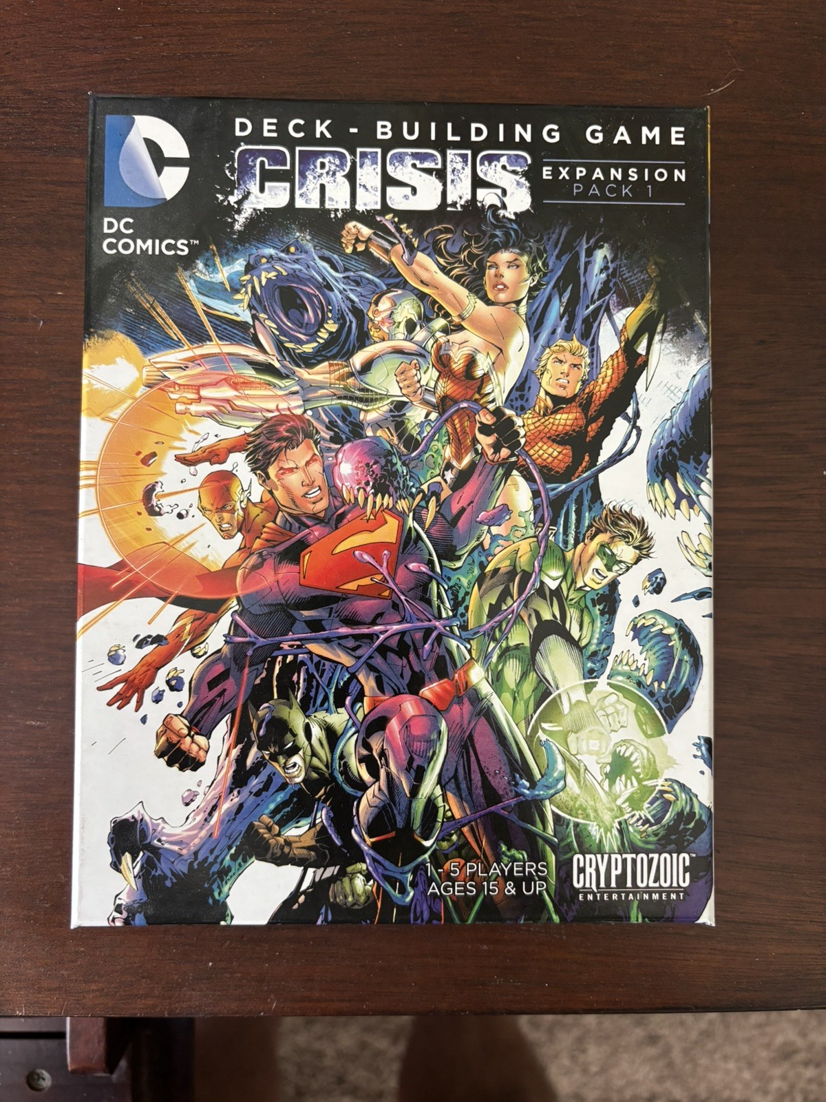 DC Comics Deck-Building Game Crisis Expansion 1 Complete