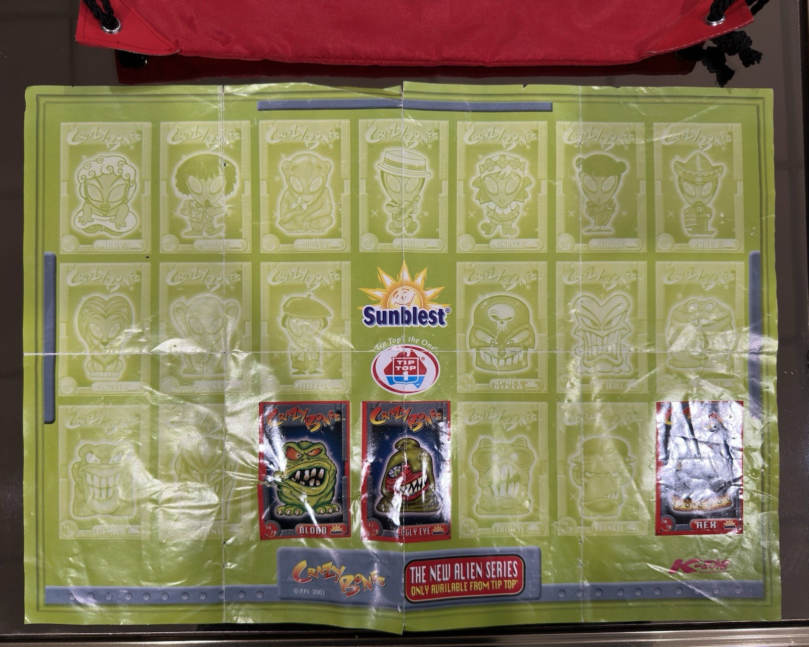 Gogo’s Crazy Bones Sunblest Aliens Ice Cream Australia 2001 K-Zone Tip Top Bundle