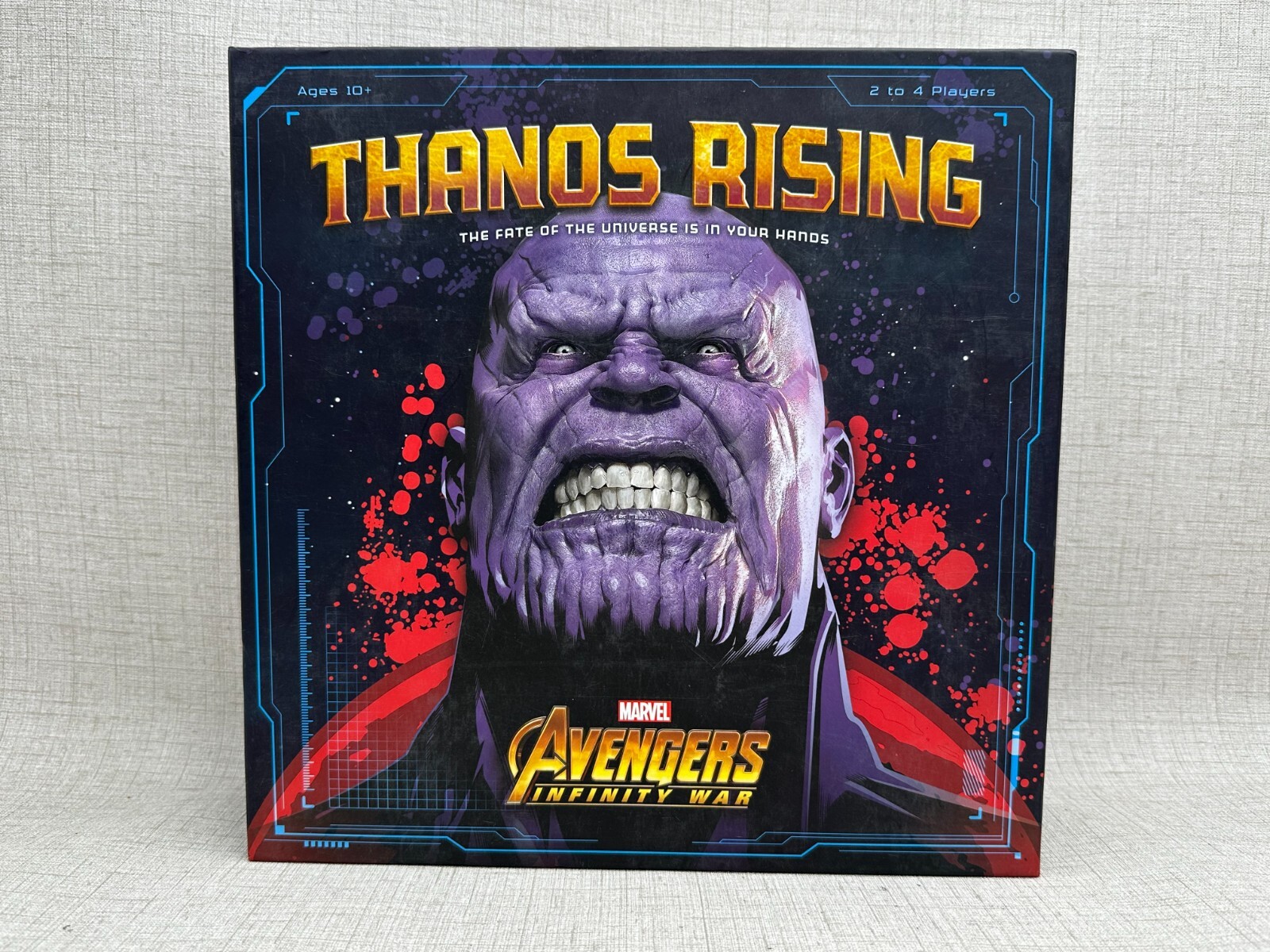 Thanos Rising Avengers: Infinity War Board Game 100% Complete 2018 Marvel 2-4 pl