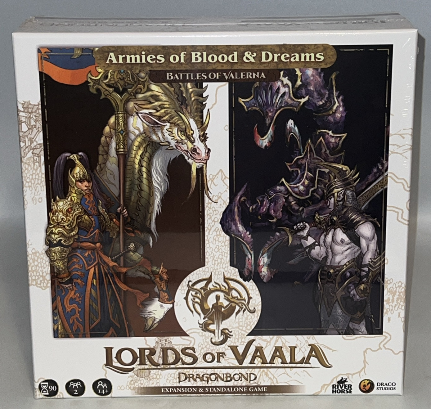 Draco Studios Dragonbond – Lords of Vaala With 3 Expansion – New/Sealed
