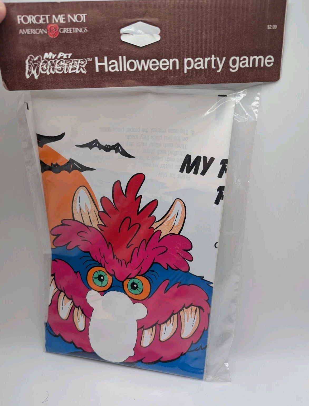 Vintage 1980’s NEW MY PET MONSTER HALLOWEEN PARTY GAME! Horror Collect Play READ