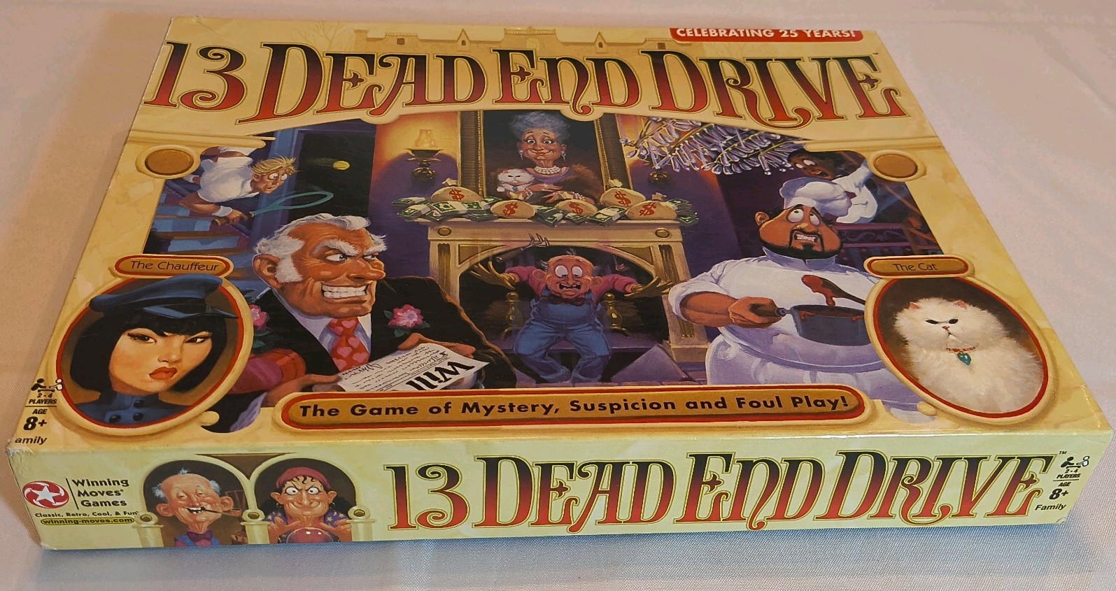 13 Dead End Drive Board Game Winning Moves -Family Game Night Kids & Adults New