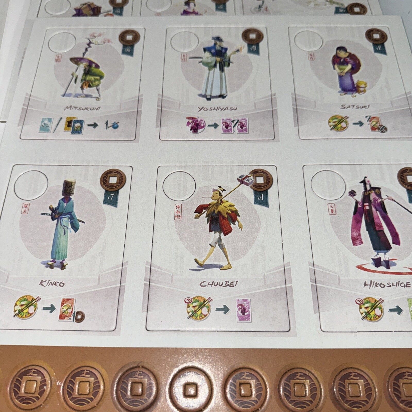 Tokaido Board Game Fun Forge UNPUNCHED / Excellent / Complete