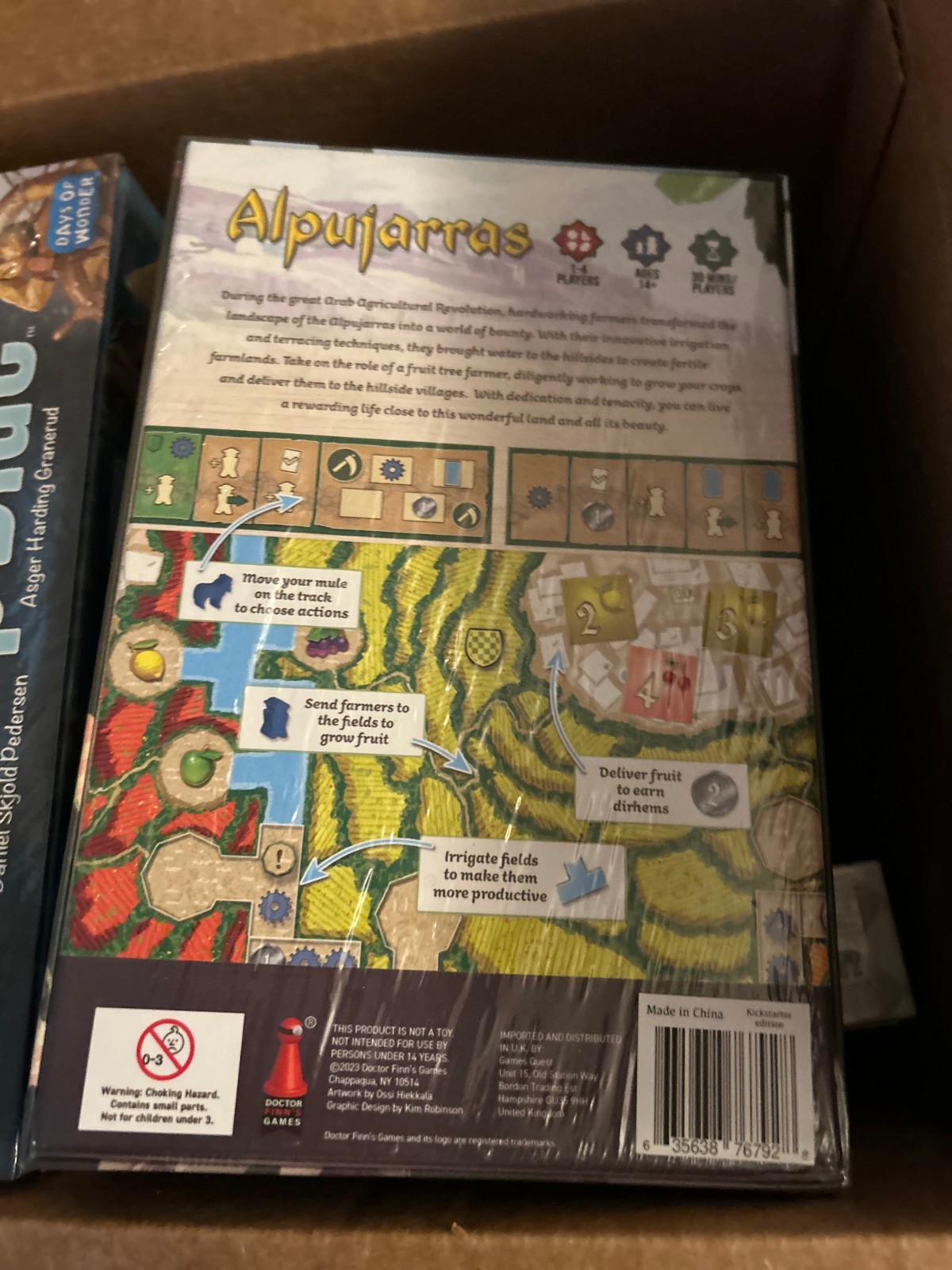 Lot of 5 – Board Game $205 Deep Blue, Berried Treasure, Dive Birdwatcher, Alpuj
