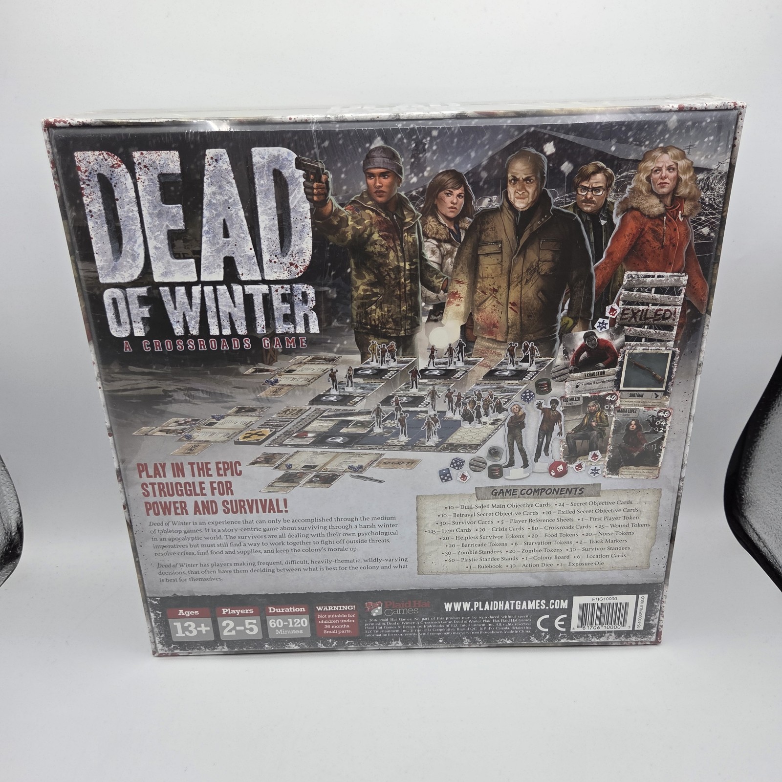 Dead Of Winter A Crossroads Board Game Plaid Hat Games 2016 Sealed 13+ Play
