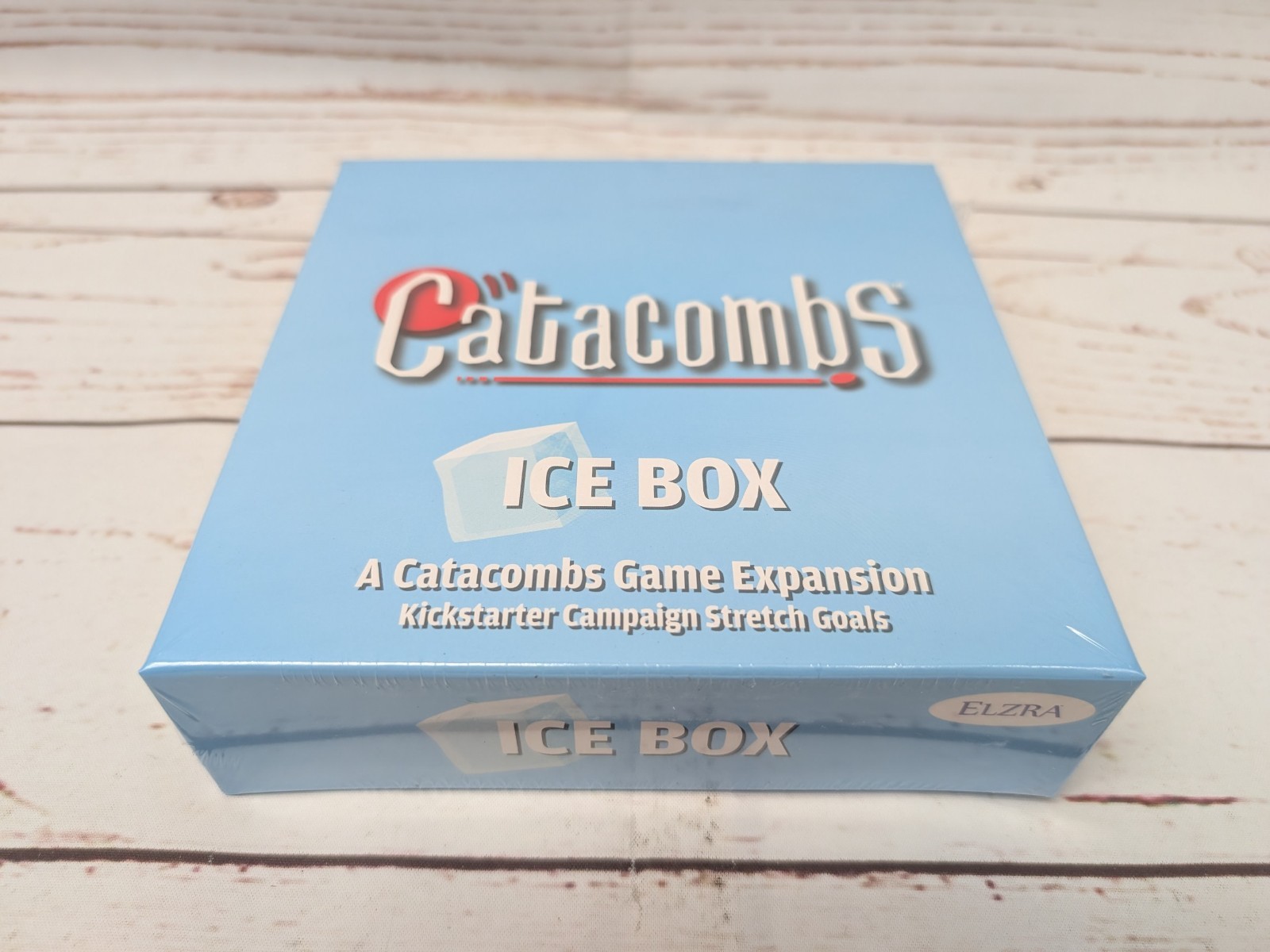 Catacombs Ice Box Kickstarter Expansion Elzra Games Board Game NIS Dexterity