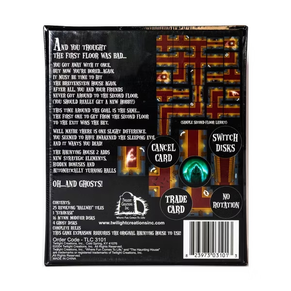 The Haunting House 2 Board Game Twilight Creations 2004 New Factory Sealed
