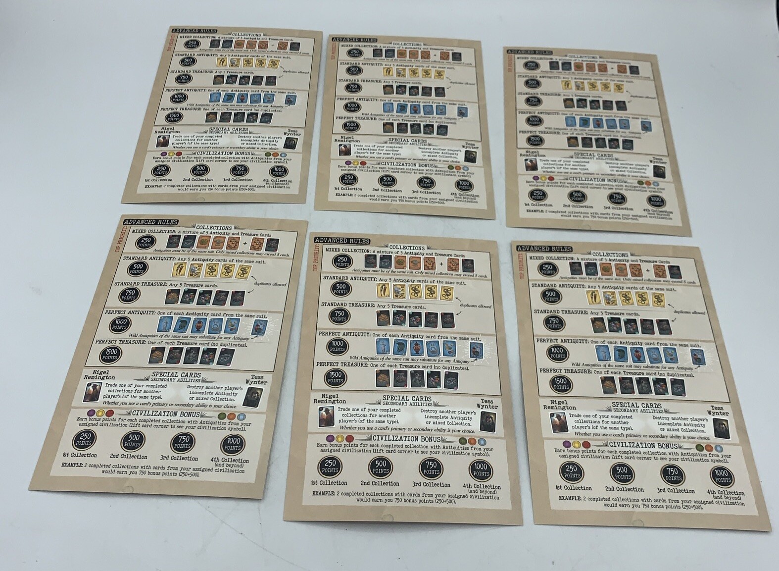 Antiquity Quest Grandpa Beck’s Games Cards Sealed “As Is”