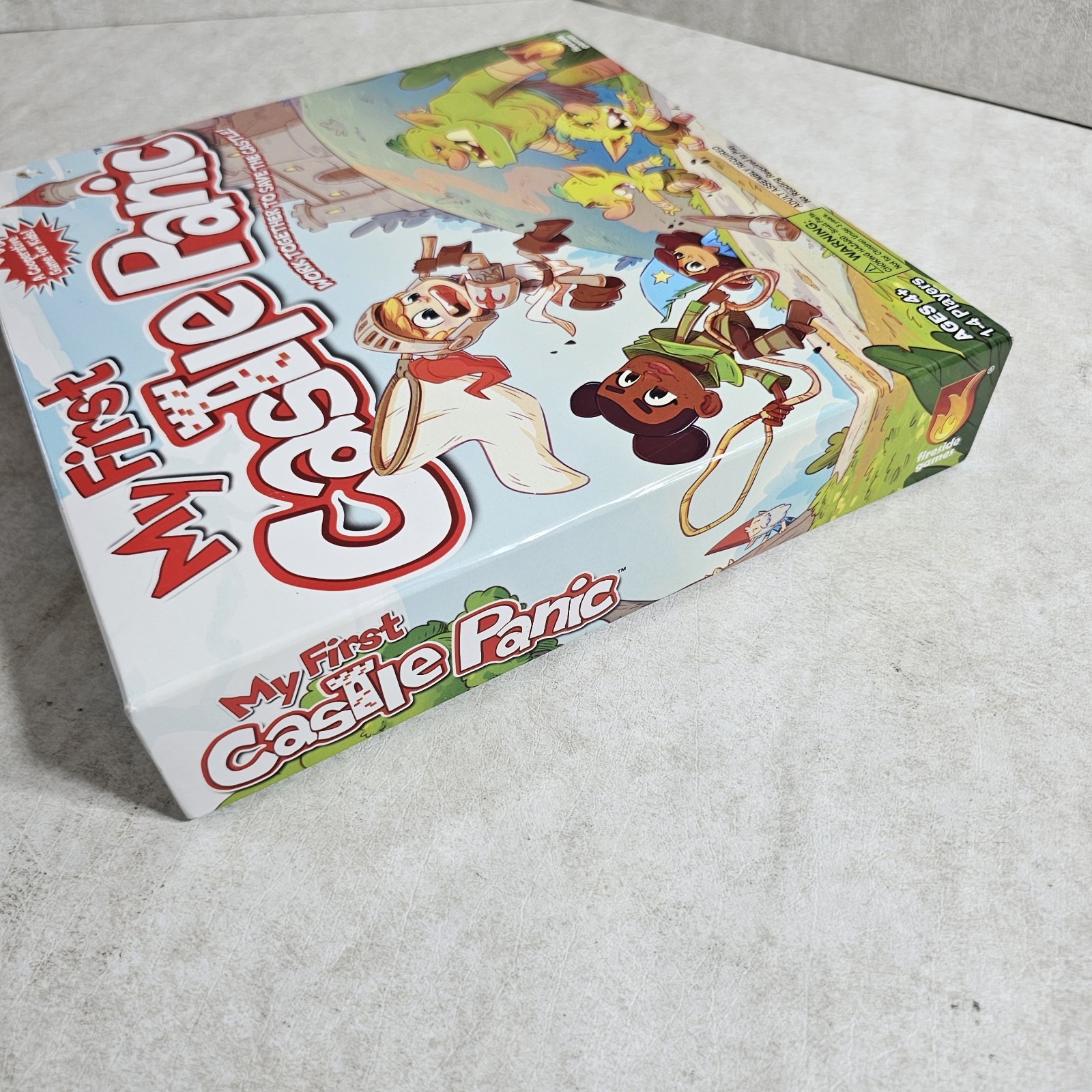 My First Castle Panic Age 4 and Up Fireside Games 2019 Board Game Complete