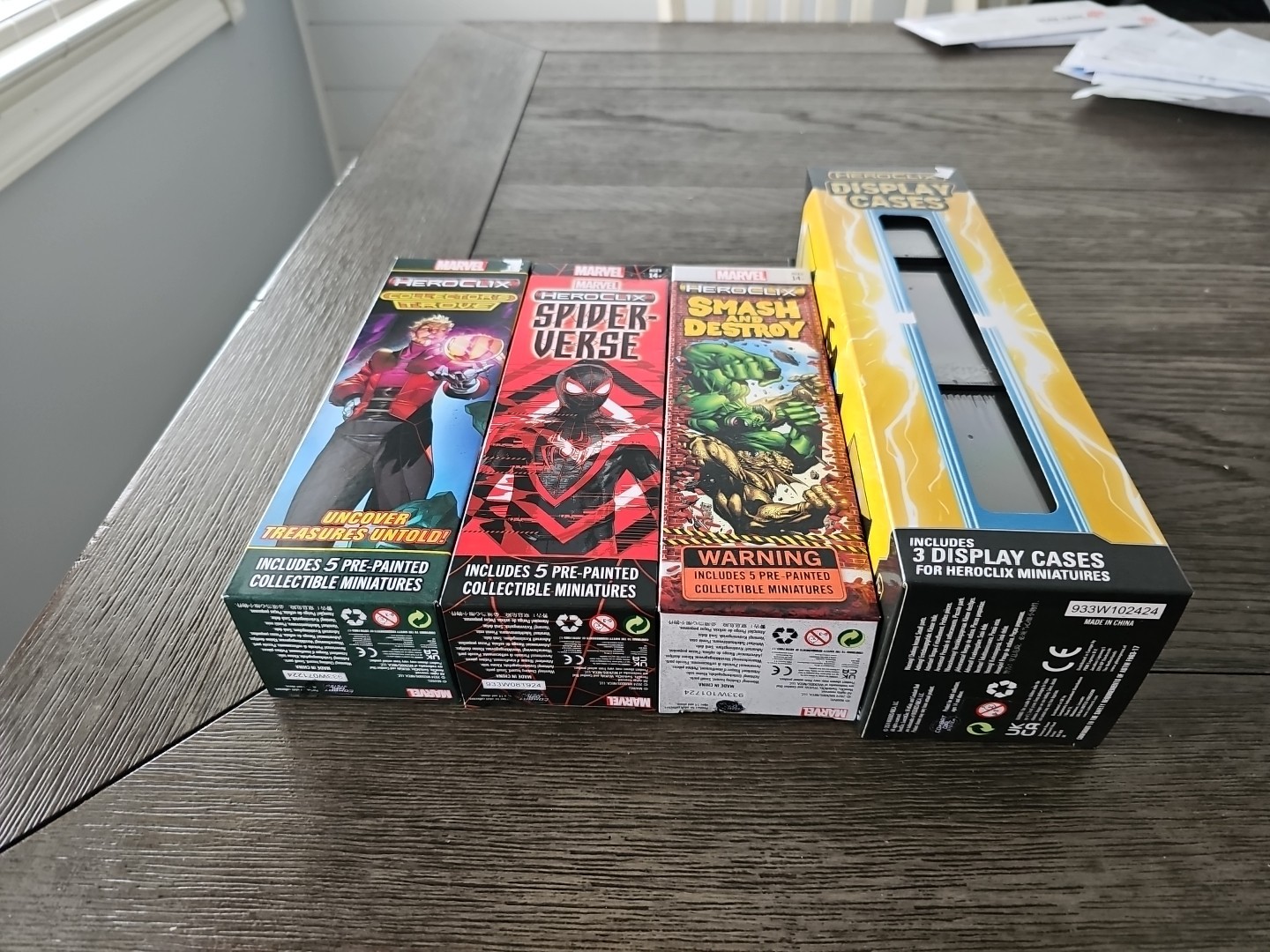 Marvel HeroClix Collector`s Trove, Spider-Verse Smash And Destroy Booster Bricks