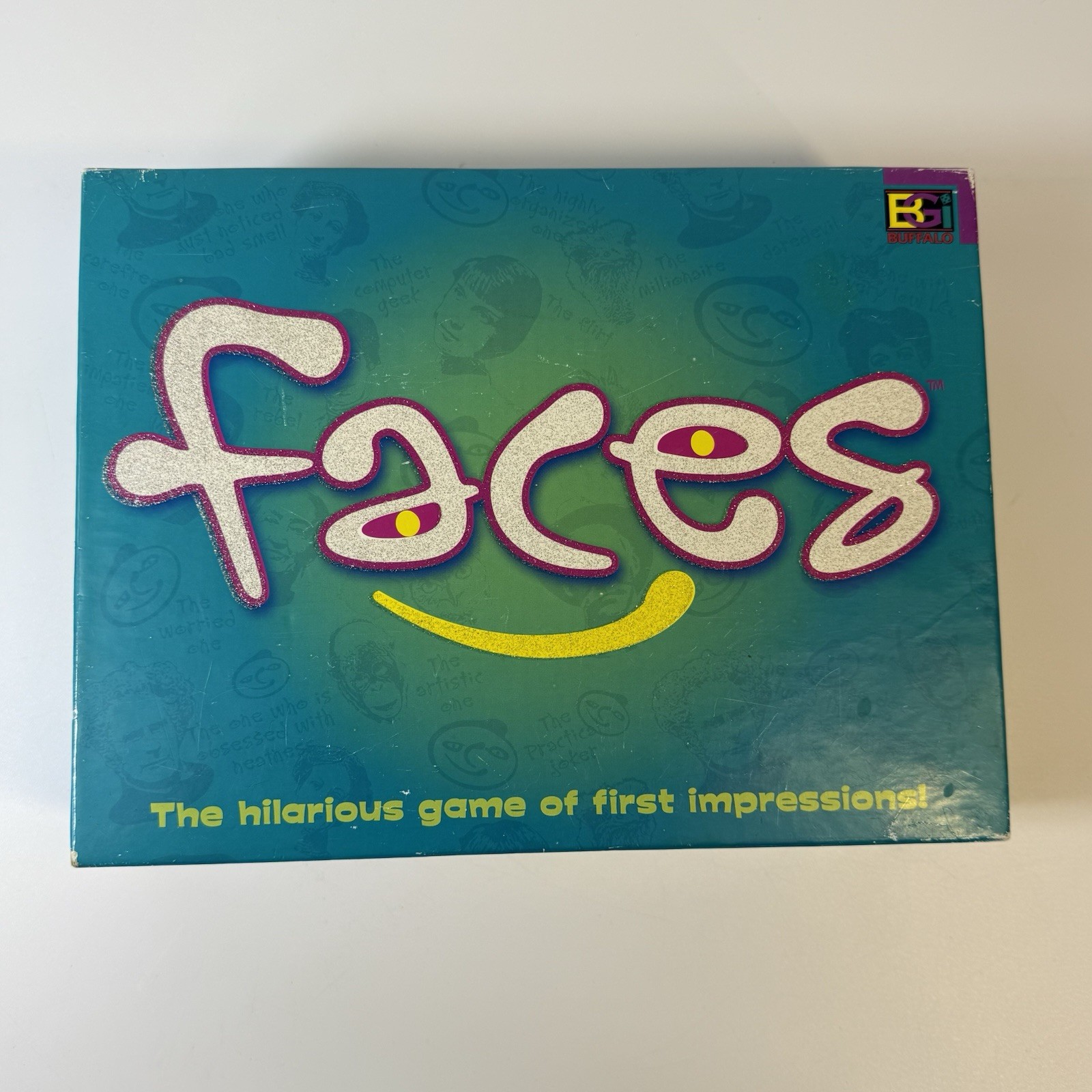 Faces Board Game of First Impressions – Buffalo Games 2005 COMPLETE (read desc)