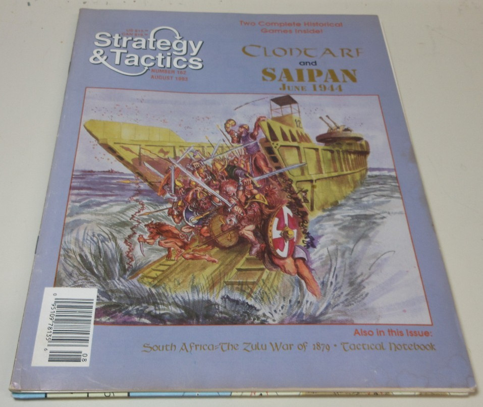 Strategy & Tactics/Decision Magazine War games #162 CLONTARF & SAIPAN UNPUNCHED