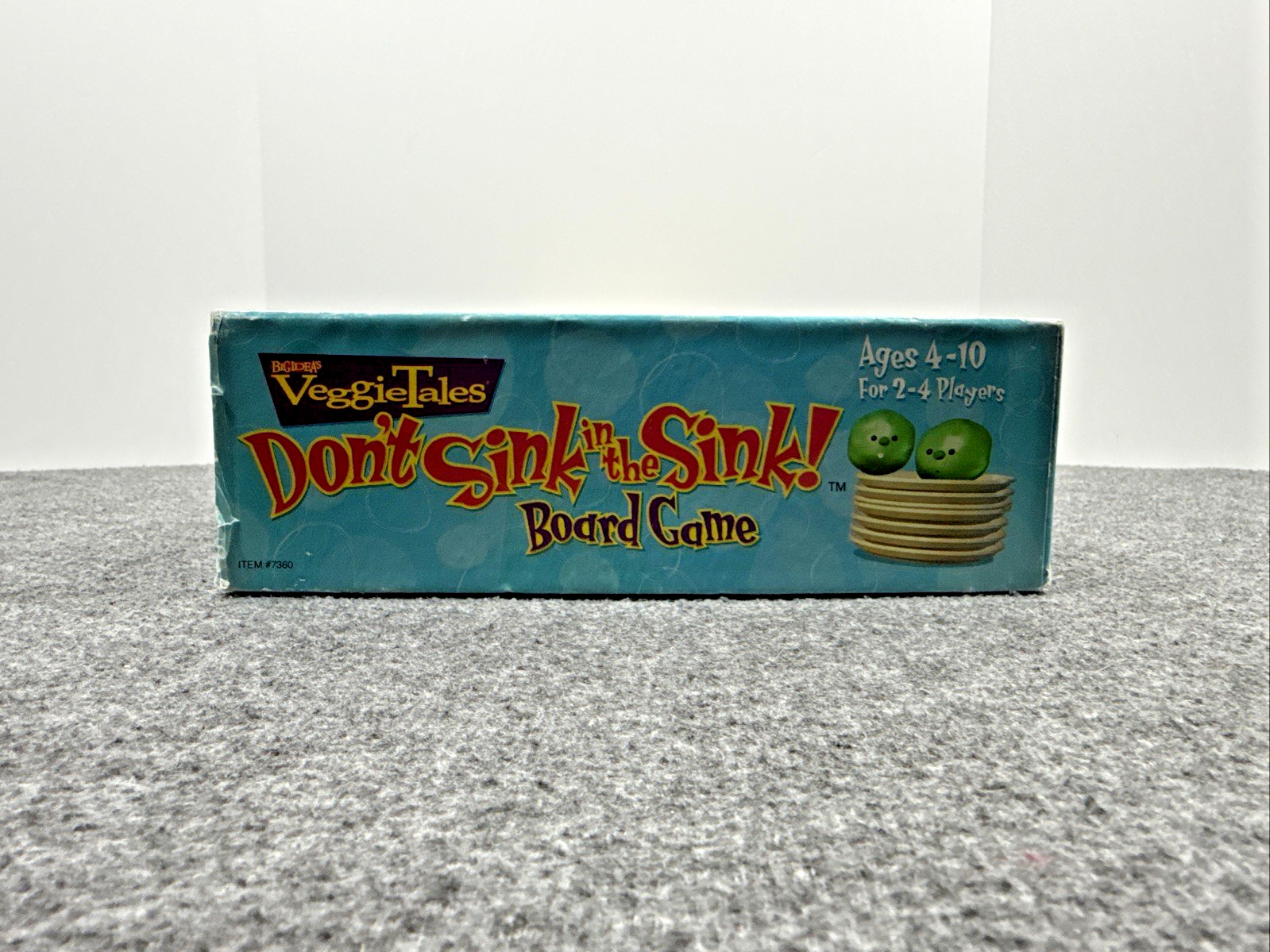 Vintage 1999 VeggieTales Don’t Sink in the Sink Game by Talicor 100% Complete