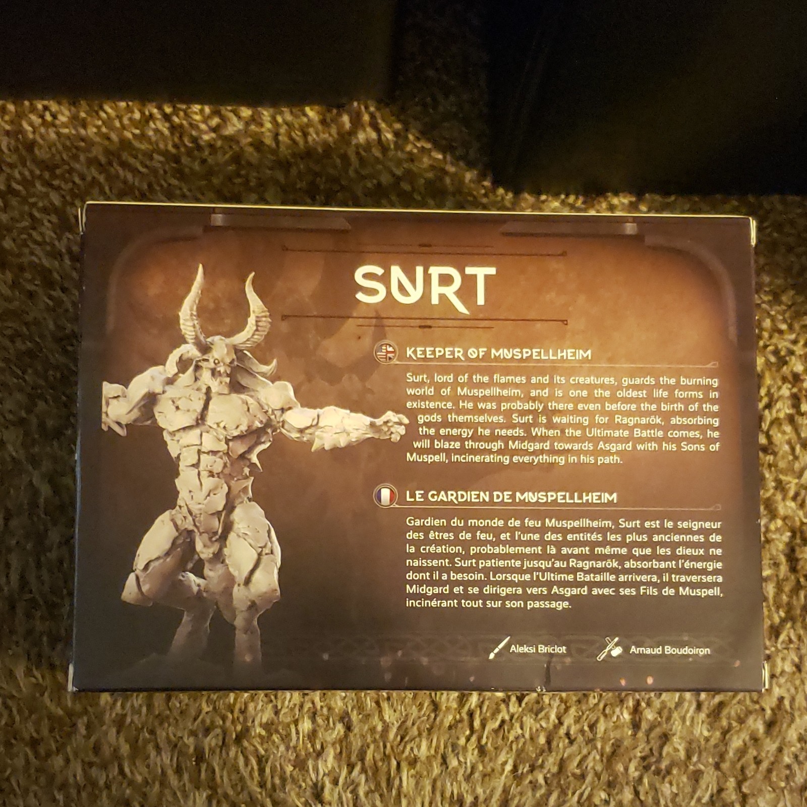 Monolith Mythic Battles Ragnarök Surt Expansion Pack w/ Miniatures 2+ 14+ NM