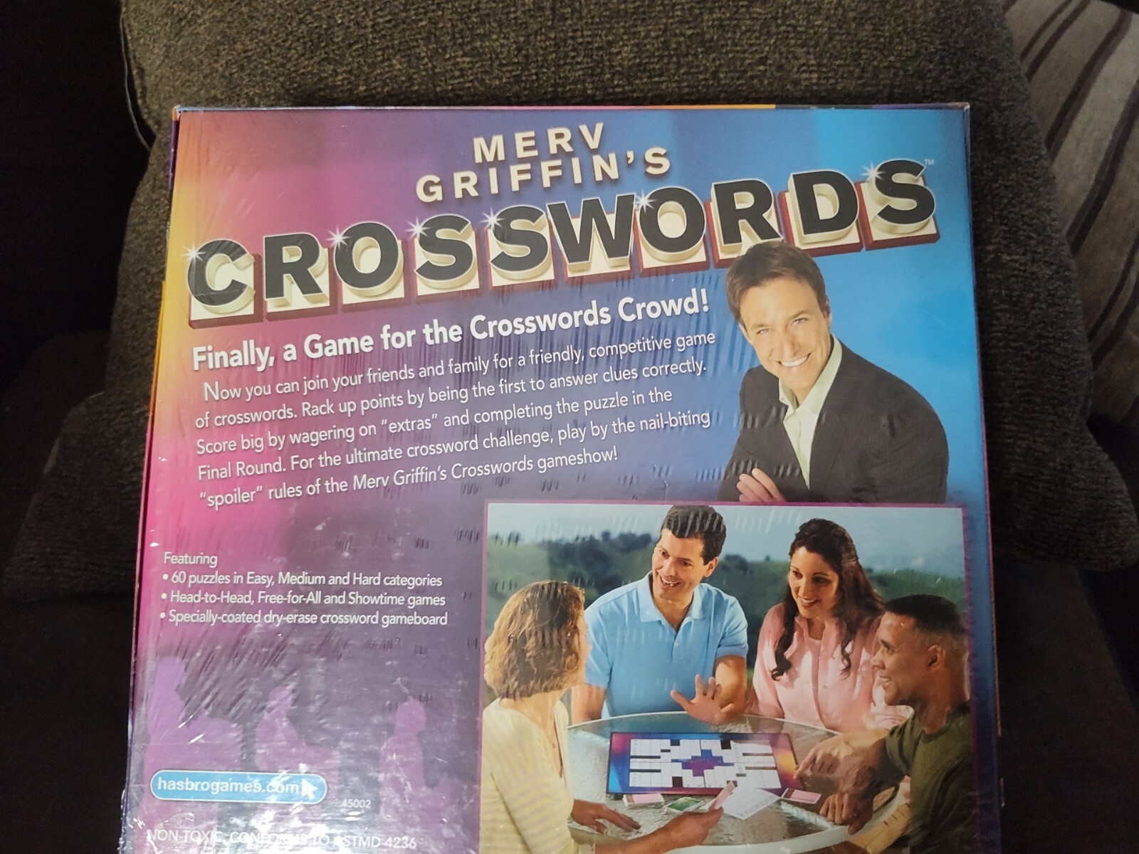 Merv Griffin’s Crosswords Board Game Social Wordplay 2008 NEW/SEALED