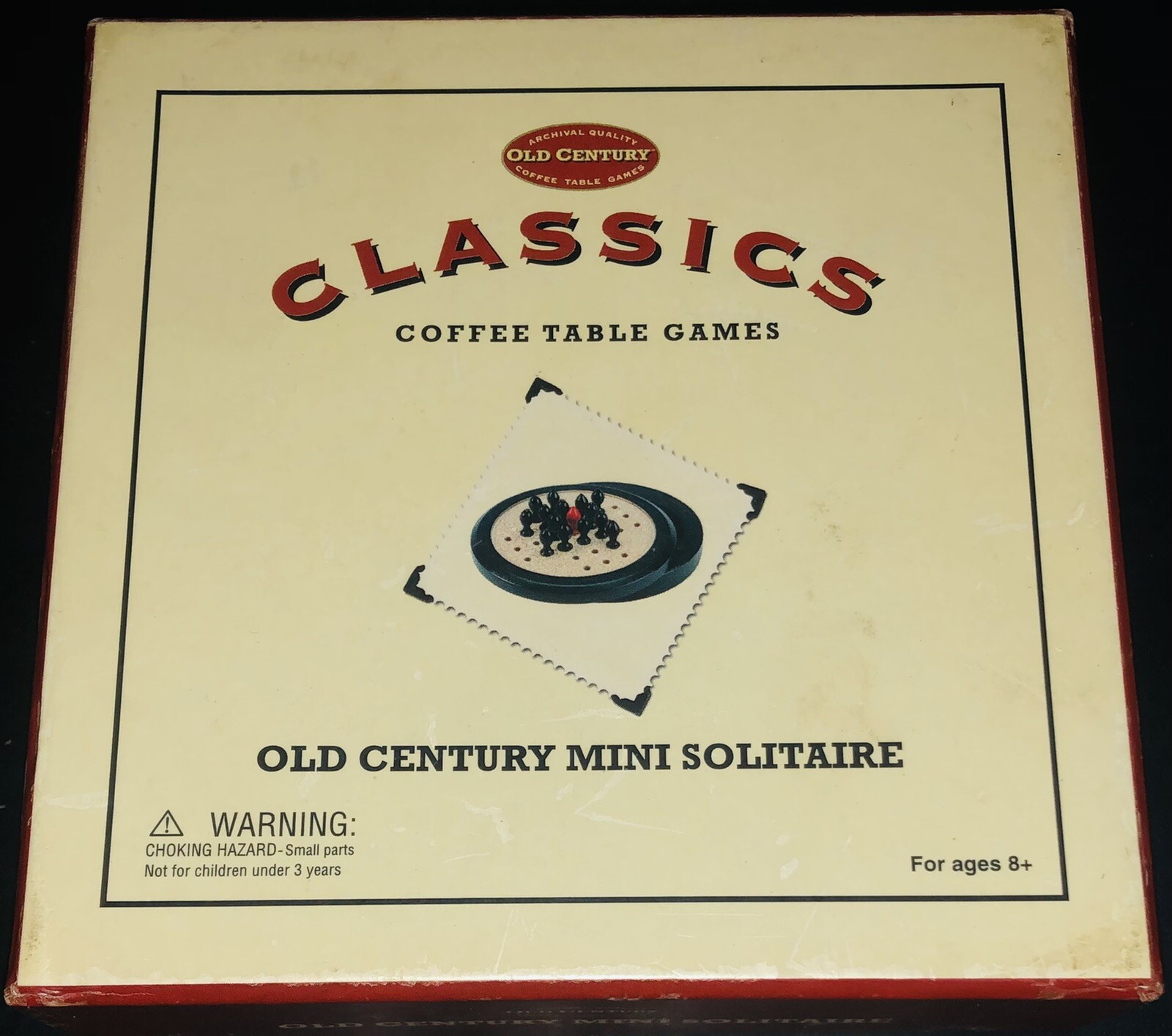 Old Century CLASSICS Coffee Table Games MINI SOLITAIRE COMPLETE