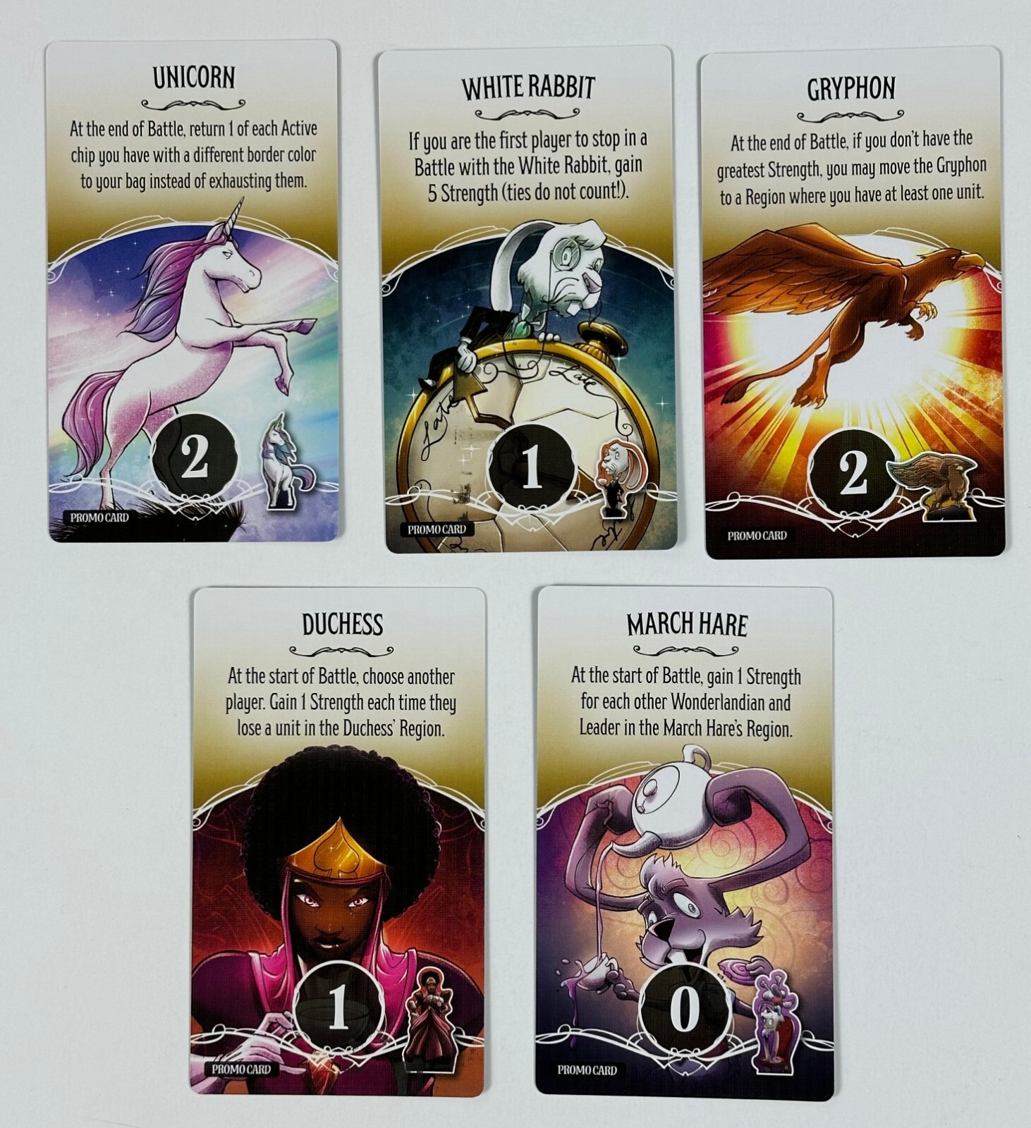 Kickstarter Exclusive Wonderlandians Promo Card Pack for Wonderlands War NEW