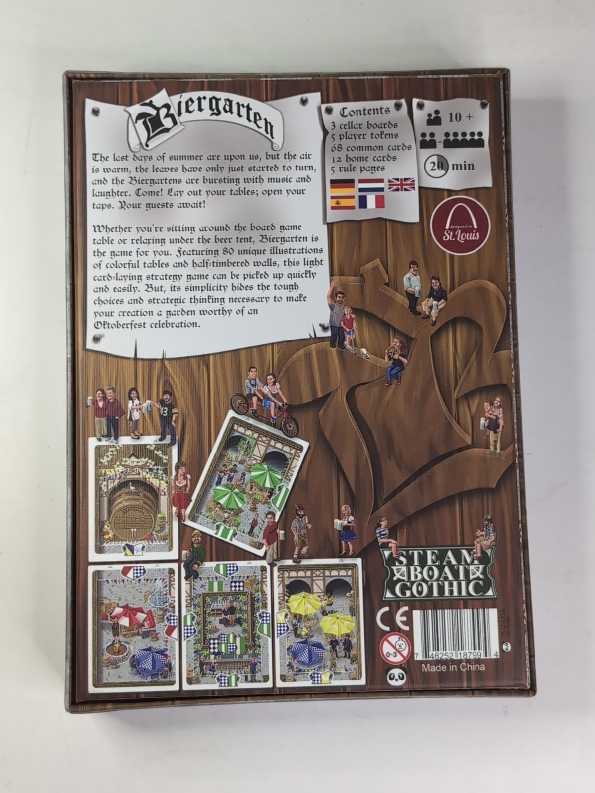 BIERGARTEN Game – Steam Boat Gothic –