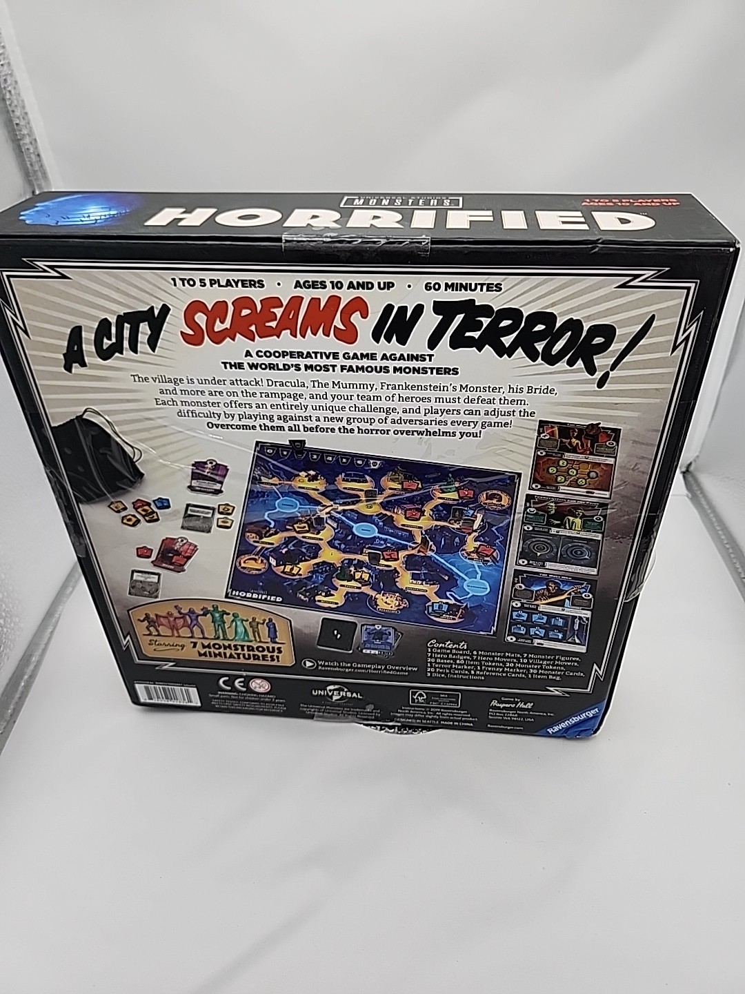 Ravensburger 60001836 Horrified Universal Monsters Strategy Board Game